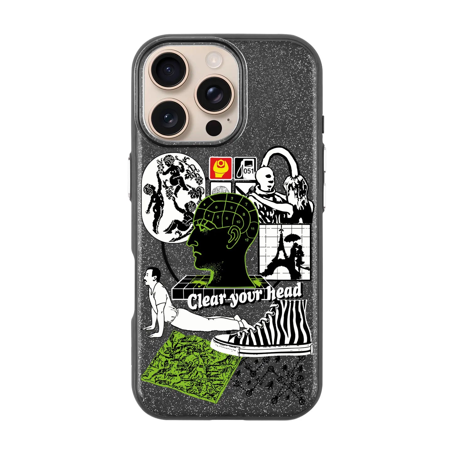 CLEAR YOUR HEAD-iPhone 16 Pro Max Radiant Kılıf MagSafe Özellikli