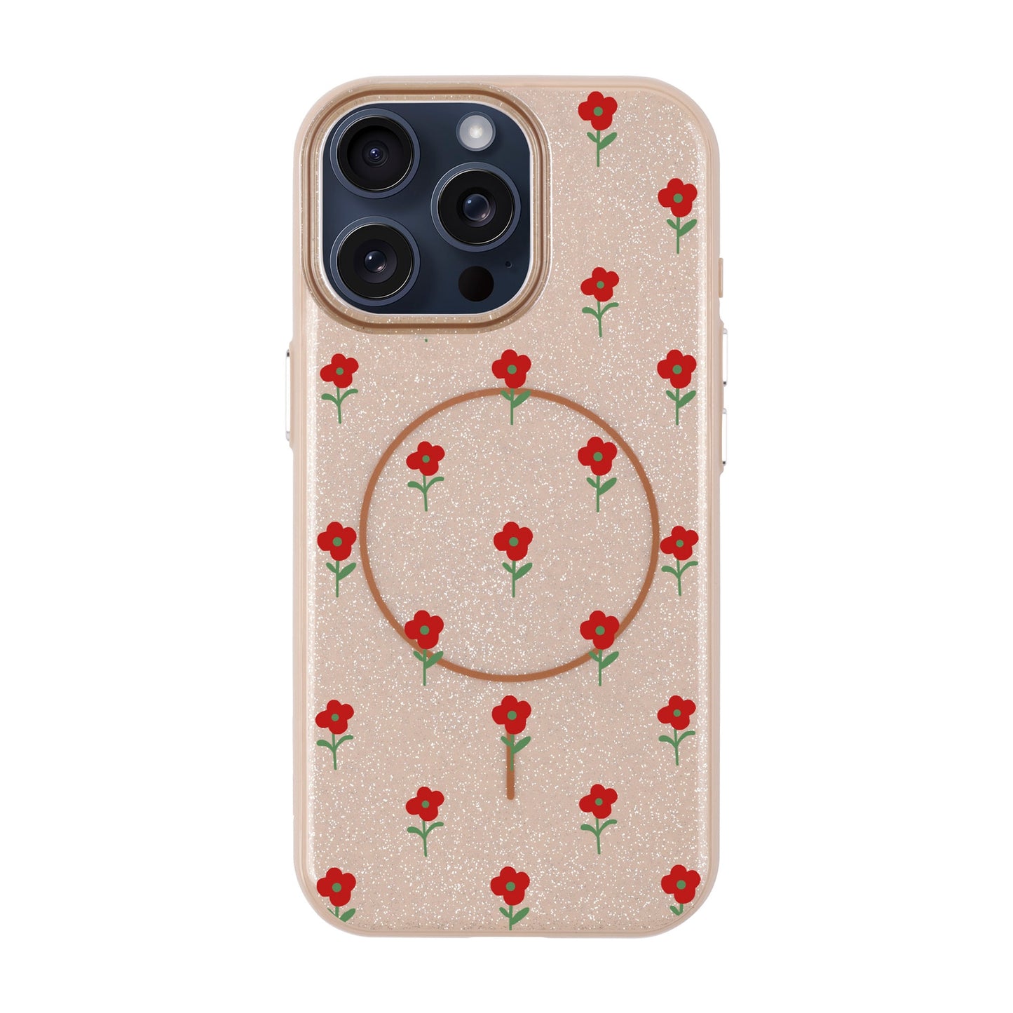 FLOWER POWER-iPhone 15 Pro Max Radiant Kılıf MagSafe Özellikli