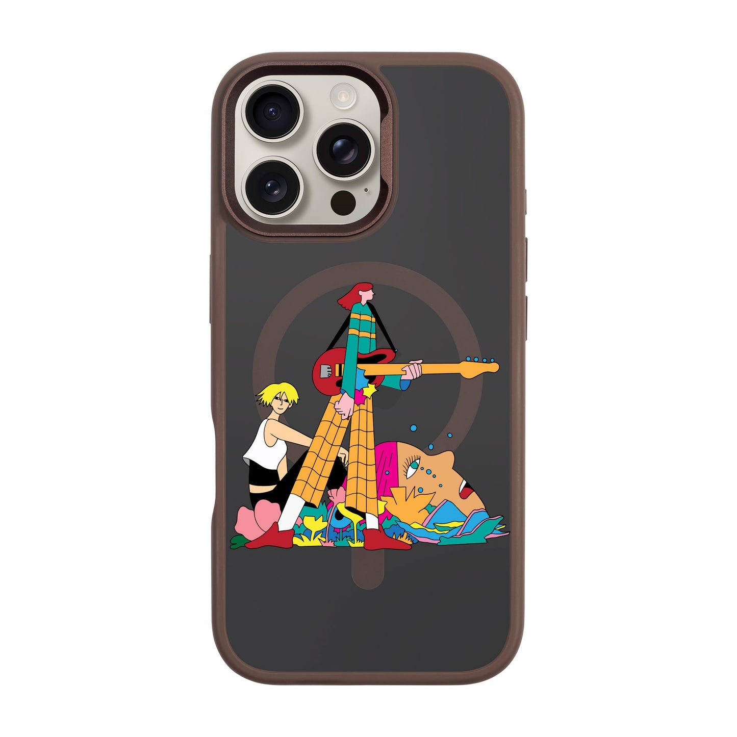 HER BAND-iPhone 16 Pro Max Rise Kılıf MagSafe Özellikli