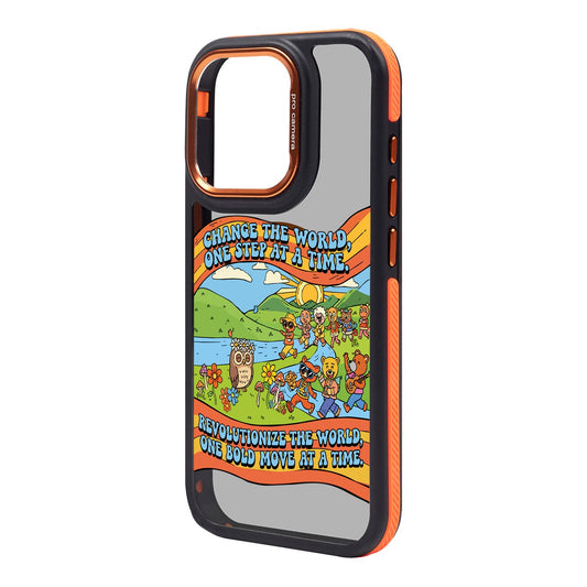 CHANGE THE WORLD-Dark Kılıf MagSafe Özellikli - iPhone 13