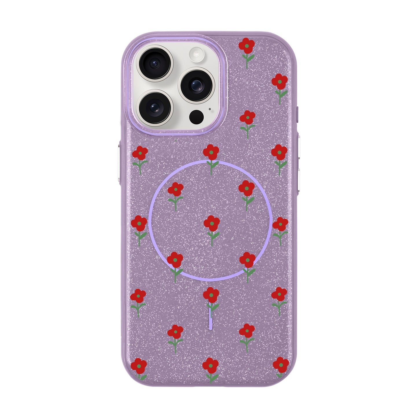FLOWER POWER-iPhone 15 Pro Max Radiant Kılıf MagSafe Özellikli