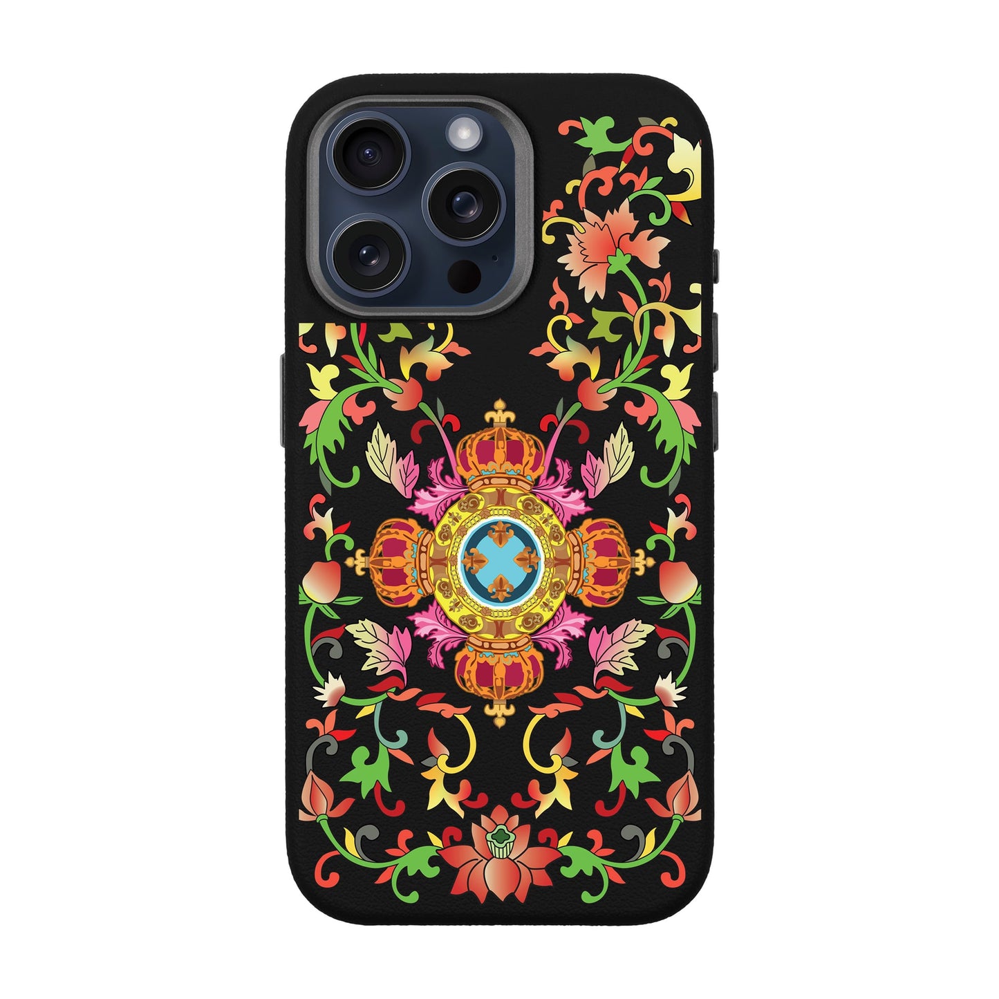 SPIRAL-iPhone 15 Pro Max Leather Premium Kılıf MagSafe Özellikli