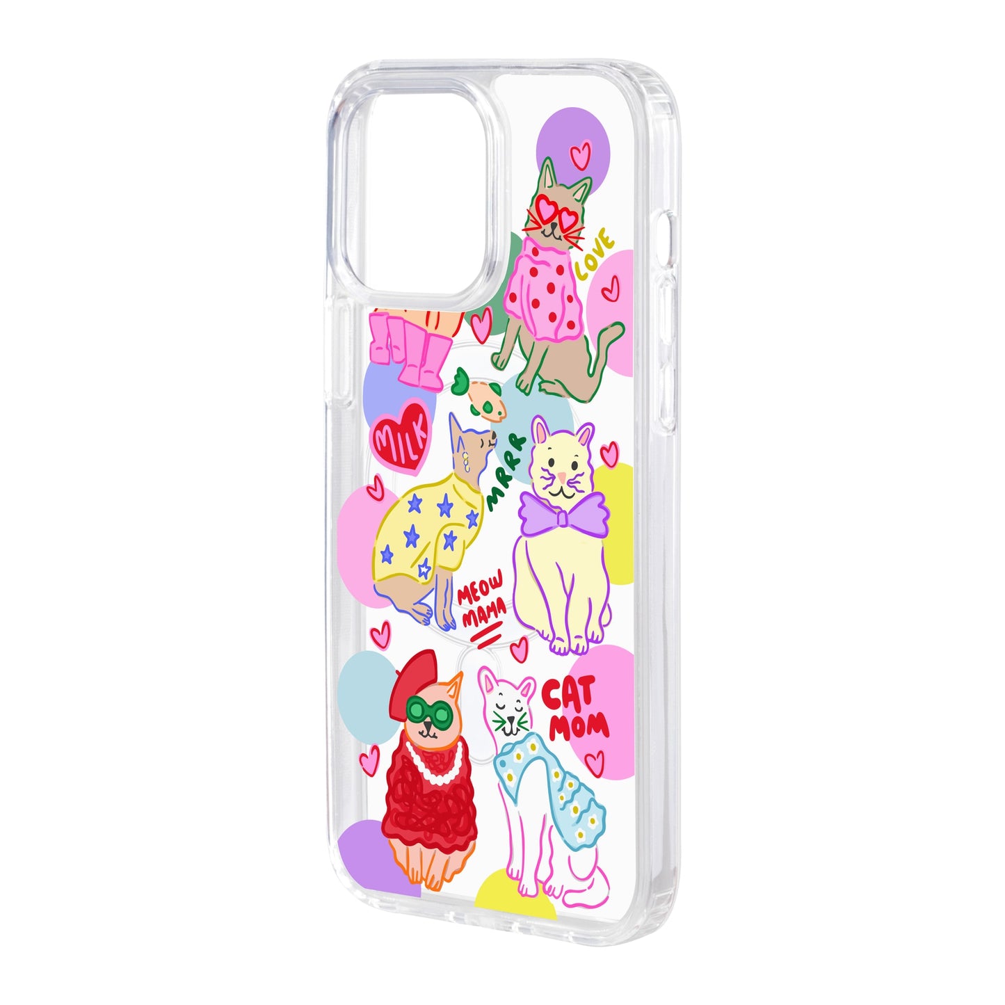CAT MOM-iPhone 15 Plus Solid Kılıf MagSafe Özellikli
