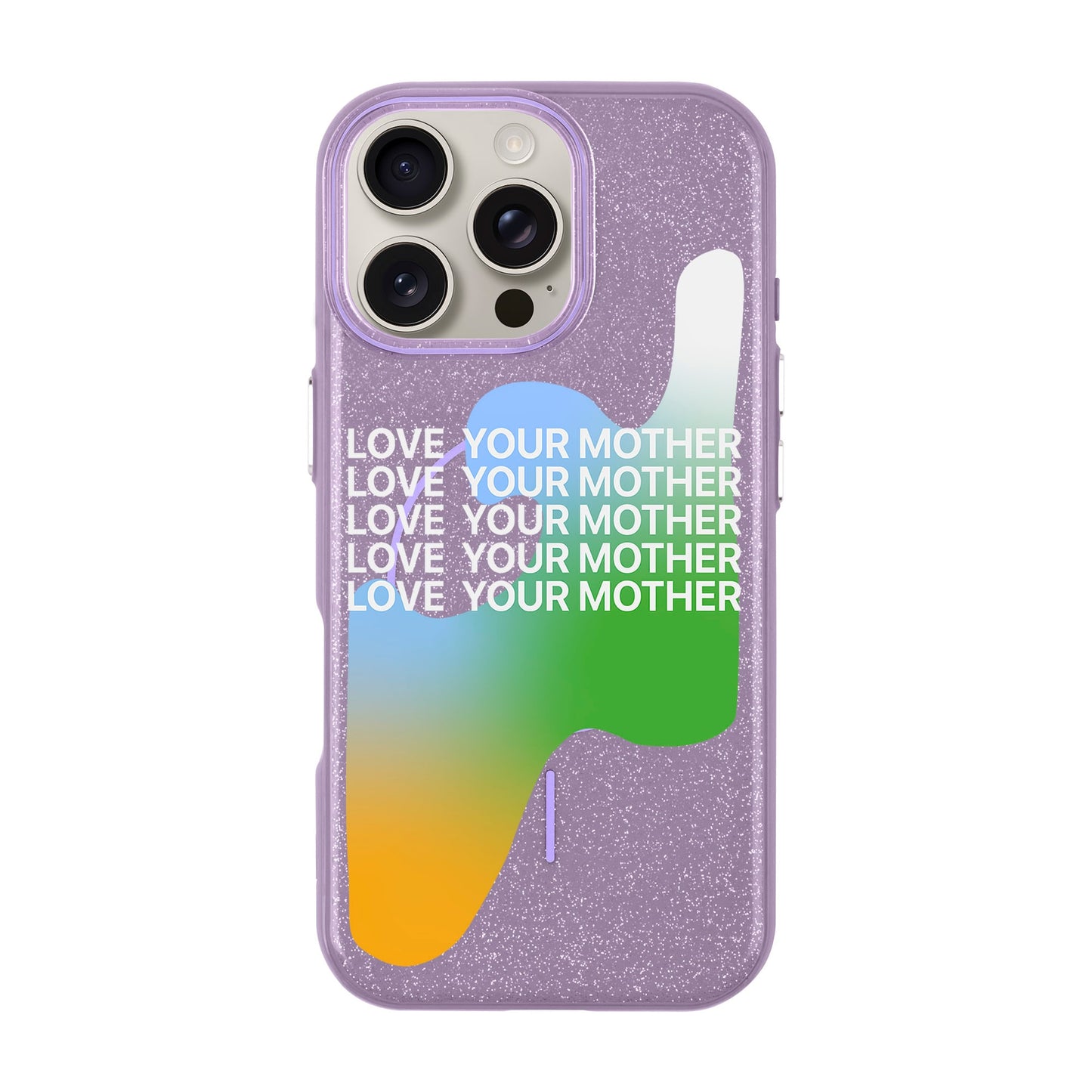 LOVE YOUR MOTHER-iPhone 16 Pro Max Radiant Kılıf MagSafe Özellikli