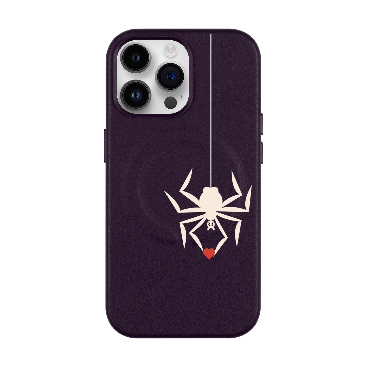 TISSERAND DE LA GRAVITÉ-iPhone 14 Pro Max Leather Kılıf MagSafe Özellikli