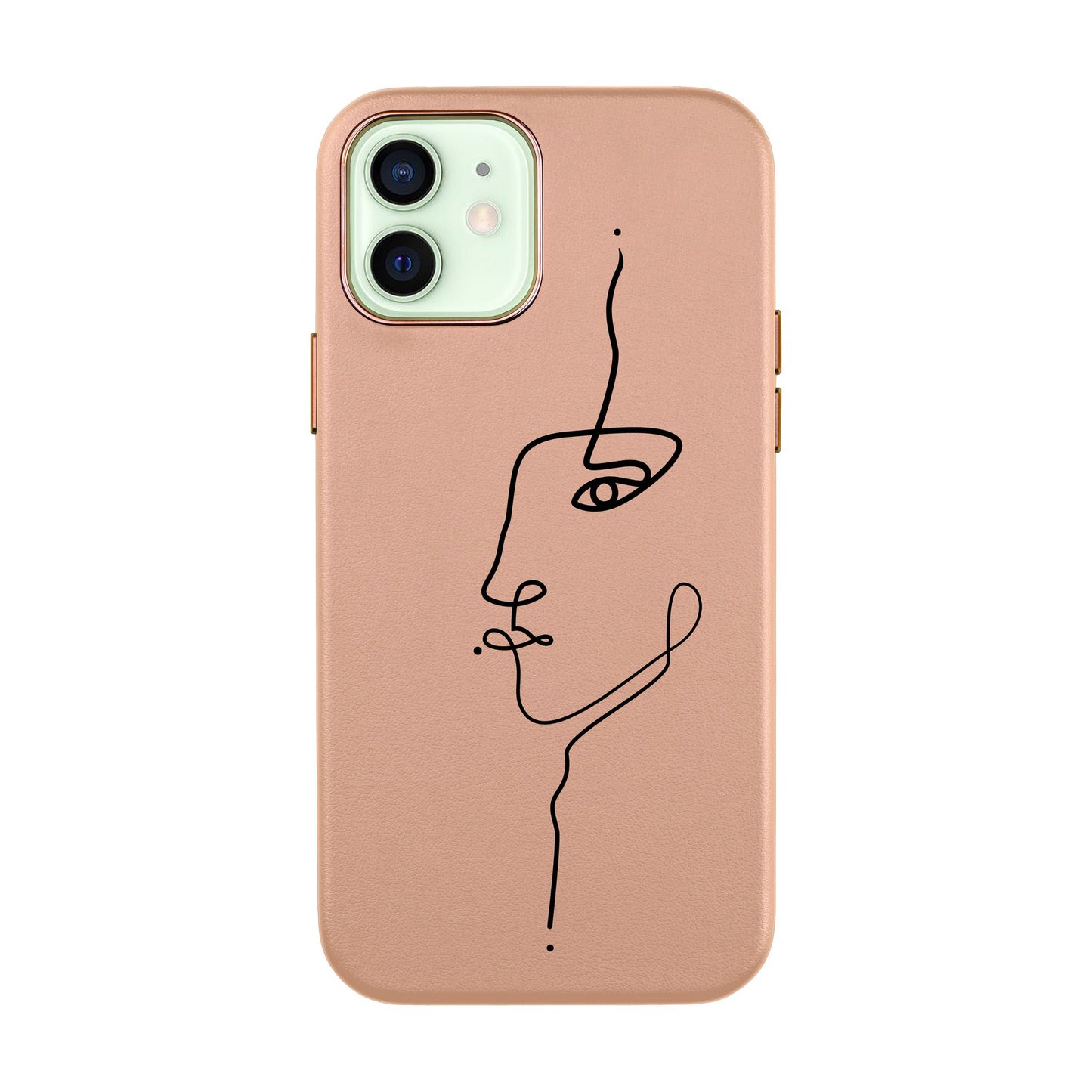 FACE-iPhone X / Xs Leather Kılıf