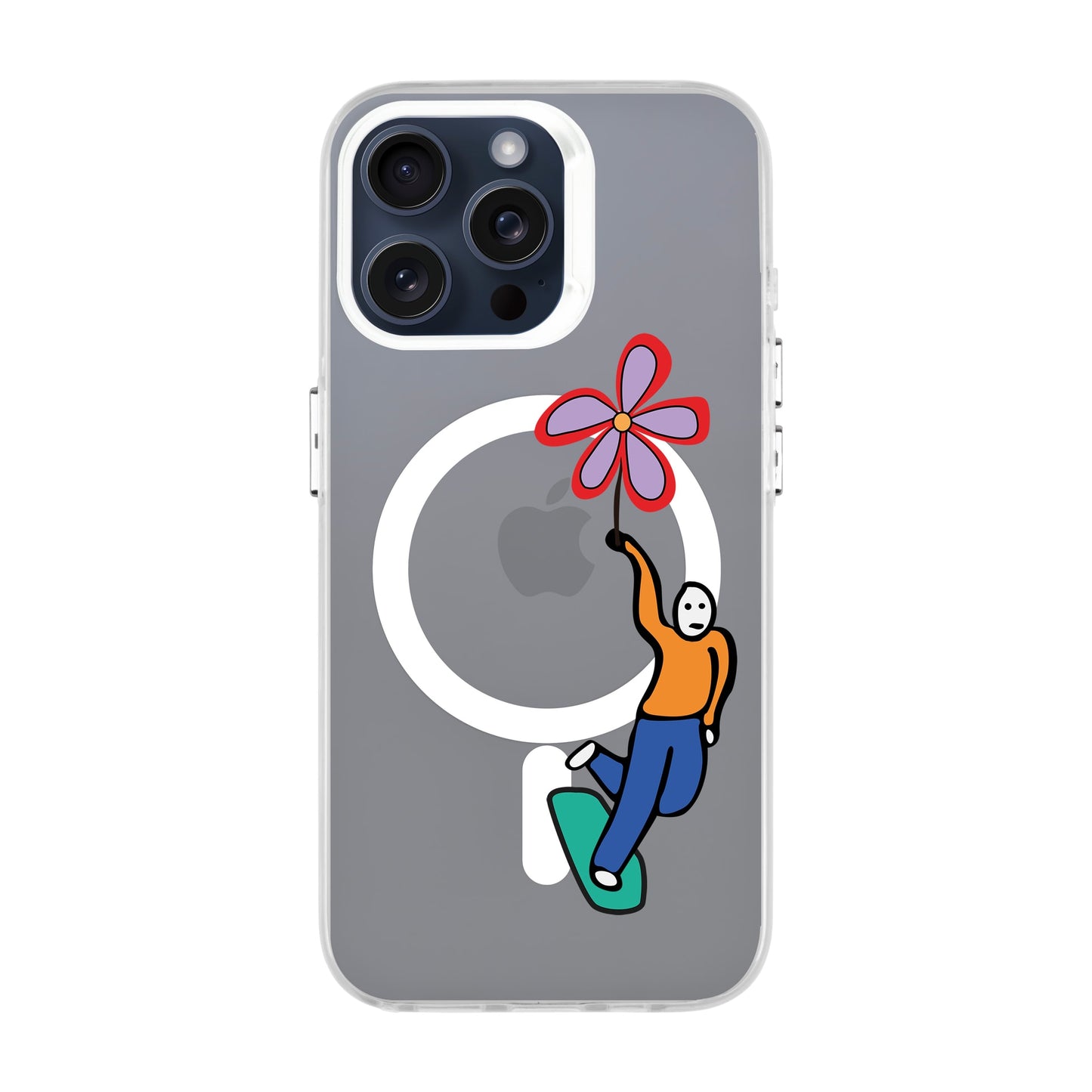 SKATEBOARDER-iPhone 15 Pro Max Hold Kılıf MagSafe Özellikli
