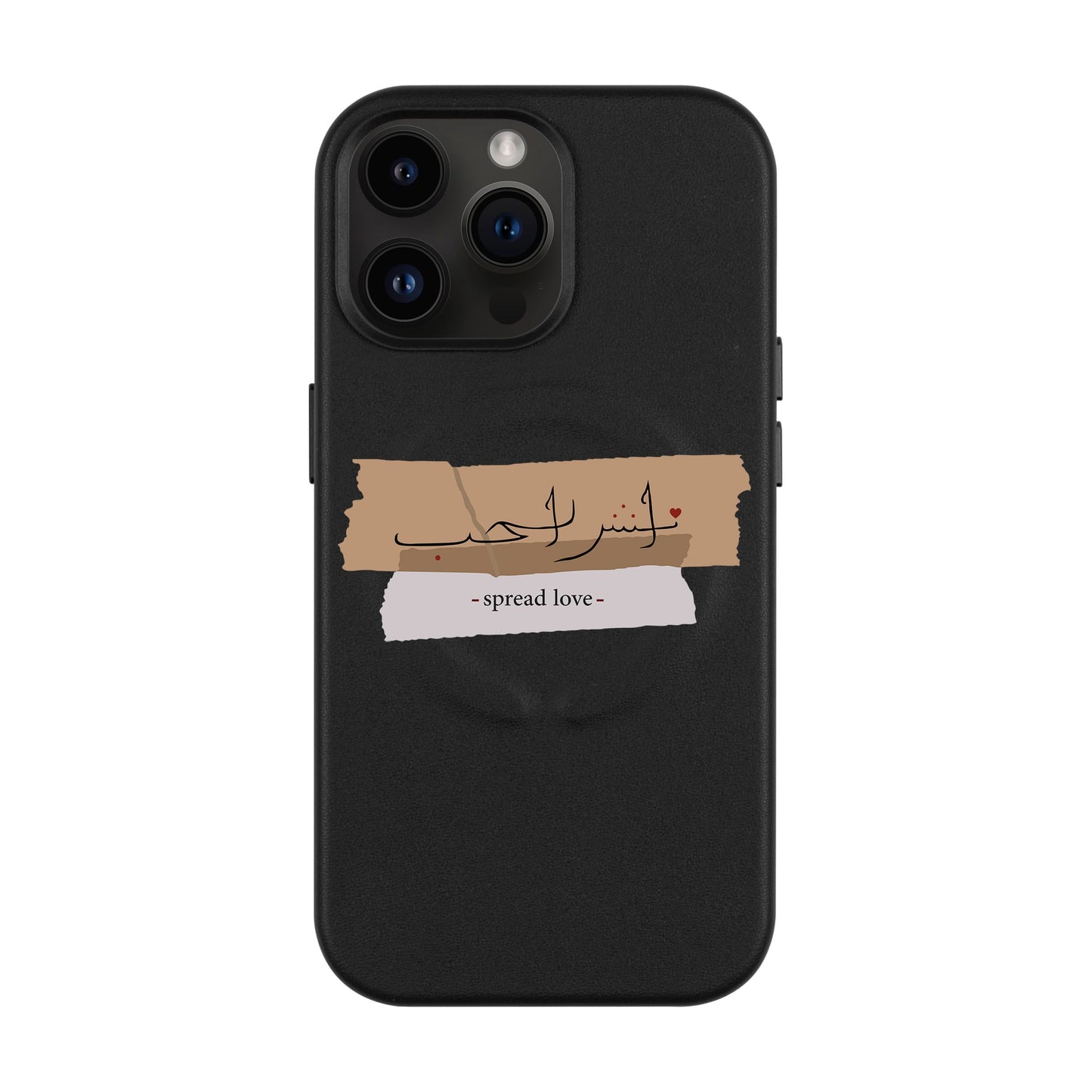 SPREAD LOVE-iPhone 14 Pro Max Leather Kılıf MagSafe Özellikli