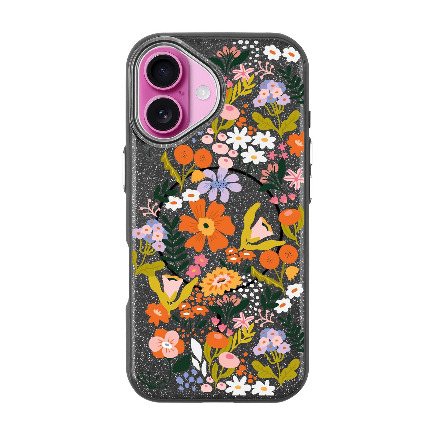FLOWER-iPhone 16 Plus Radiant Kılıf MagSafe Özellikli