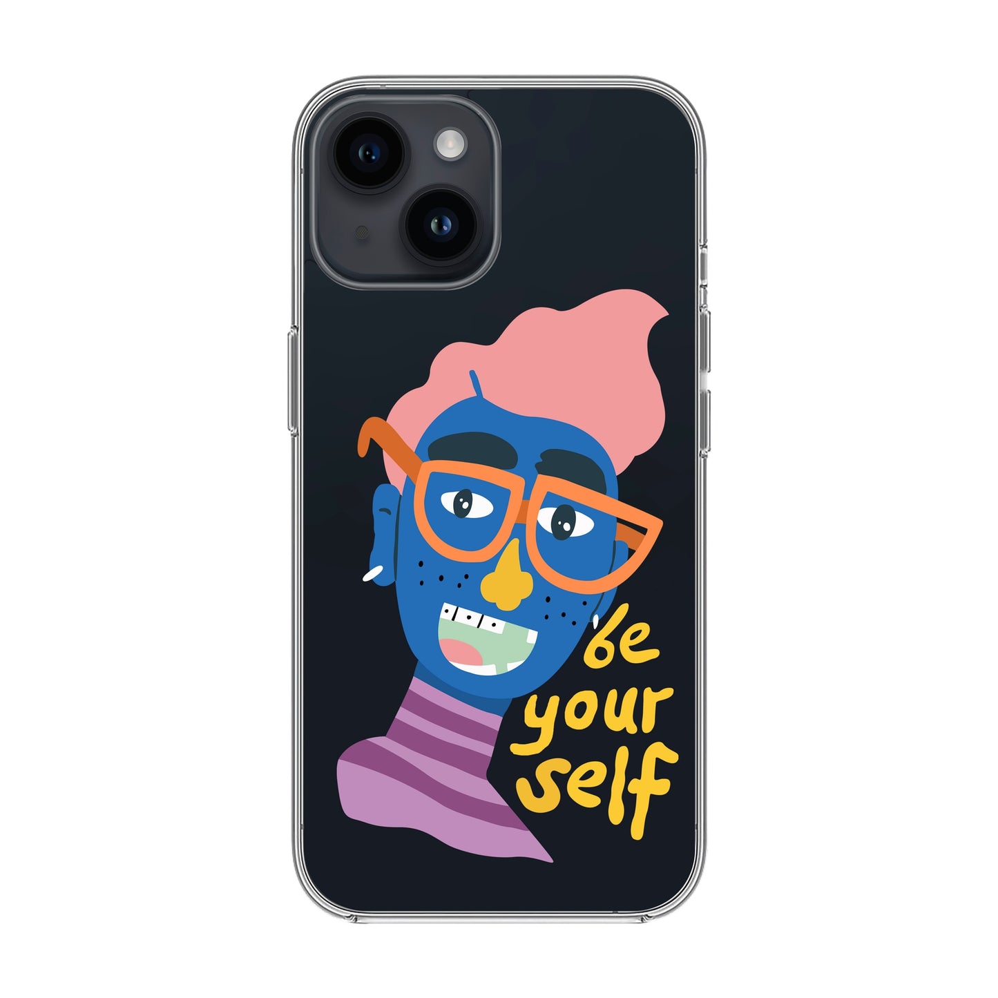 BE YOUR SELF-iPhone 15 Solid Kılıf