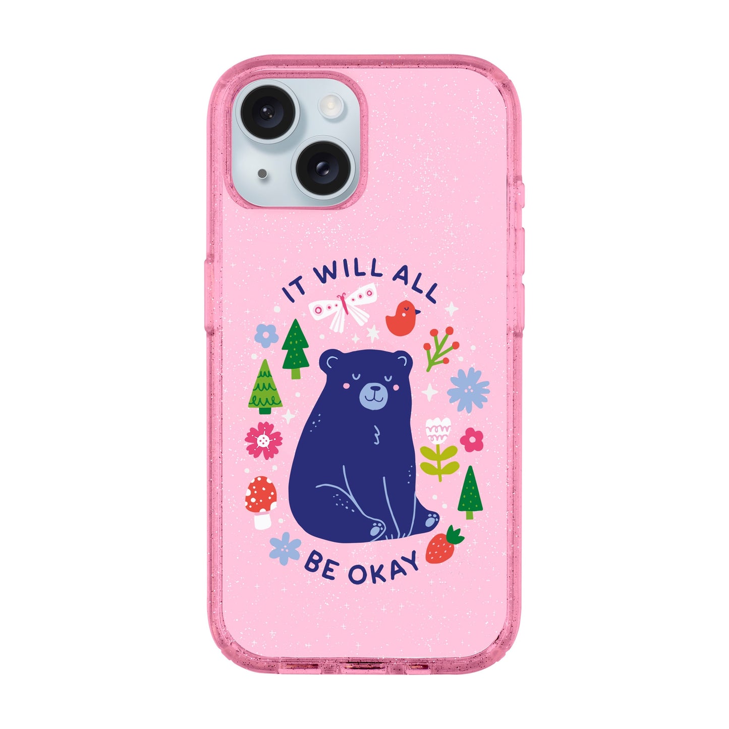 BE OKAY-iPhone 15 Plus Shiny Kılıf MagSafe Özellikli