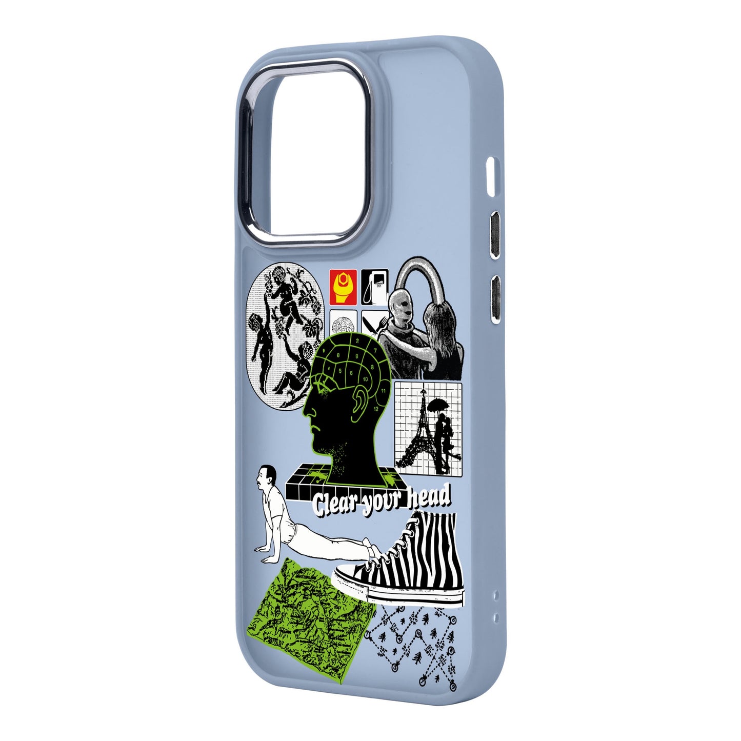 CLEAR YOUR HEAD-iPhone 14 Pro Max Proof Kılıf