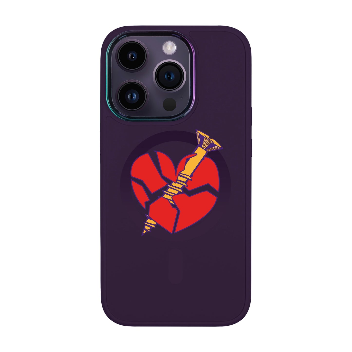 BROKEN HEART-iPhone 13 Pro Vigor Kılıf MagSafe Özellikli