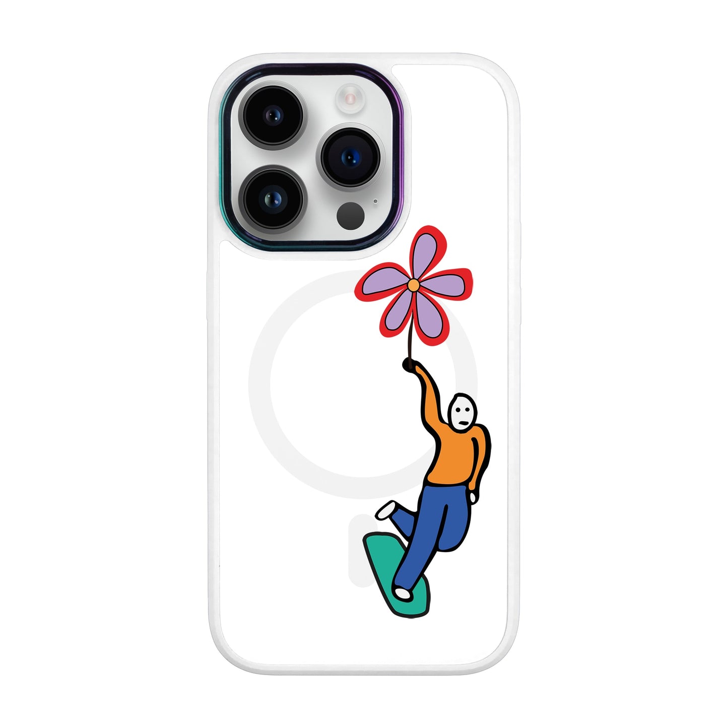 SKATEBOARDER-iPhone 13 Pro Vigor Kılıf MagSafe Özellikli