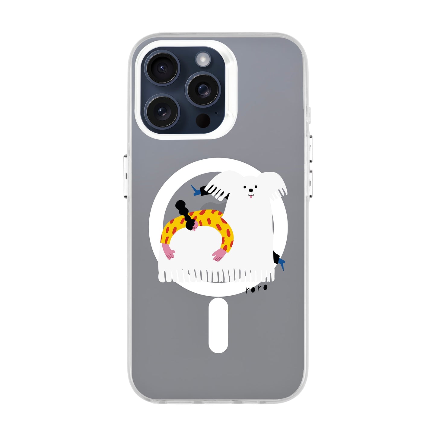 FANCY DOG-iPhone 13 Pro Max Hold Kılıf MagSafe Özellikli