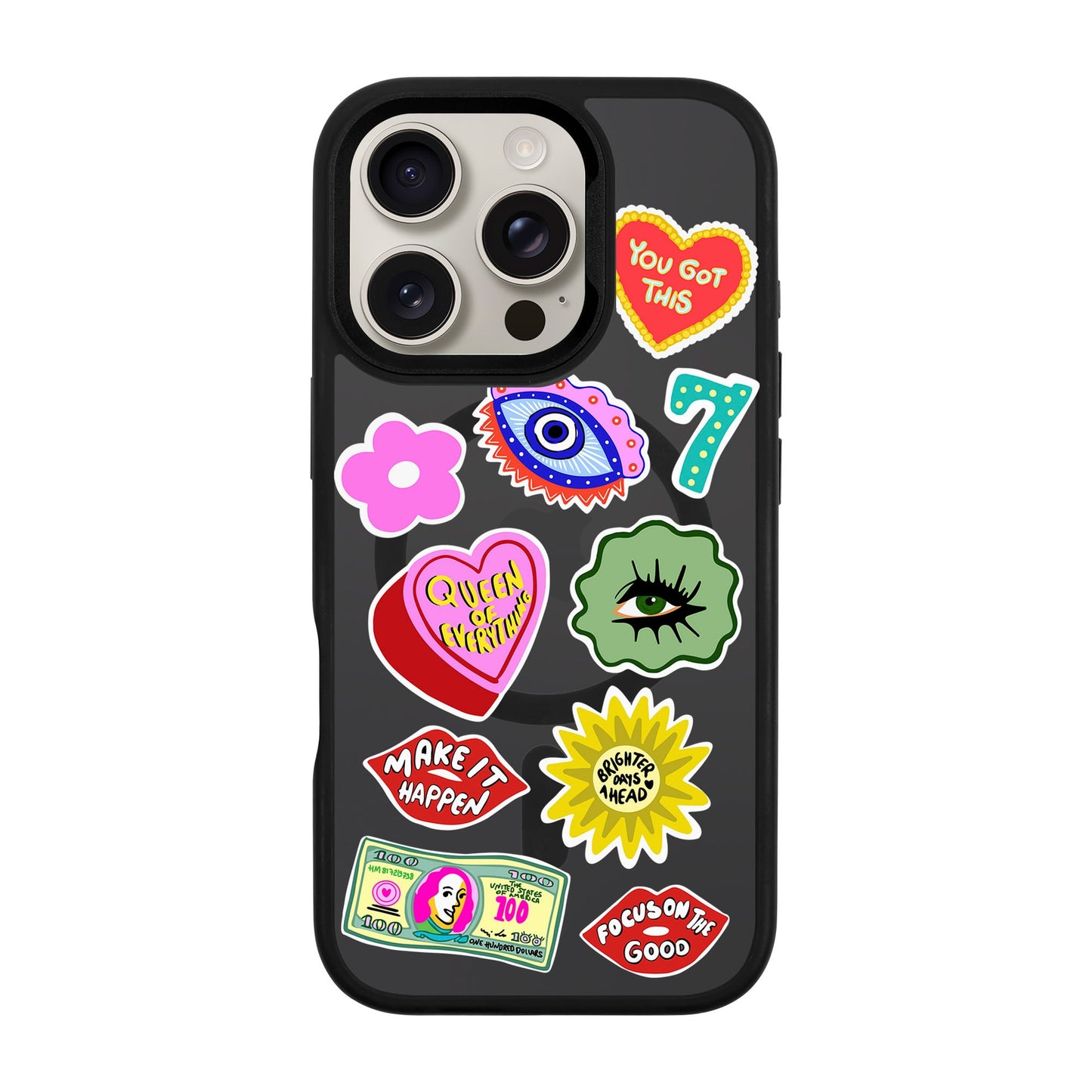 HM STICKERS-iPhone 16 Pro Rise Kılıf MagSafe Özellikli