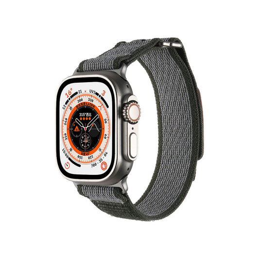 Apple Watch Weaving Kordon-Yeşil