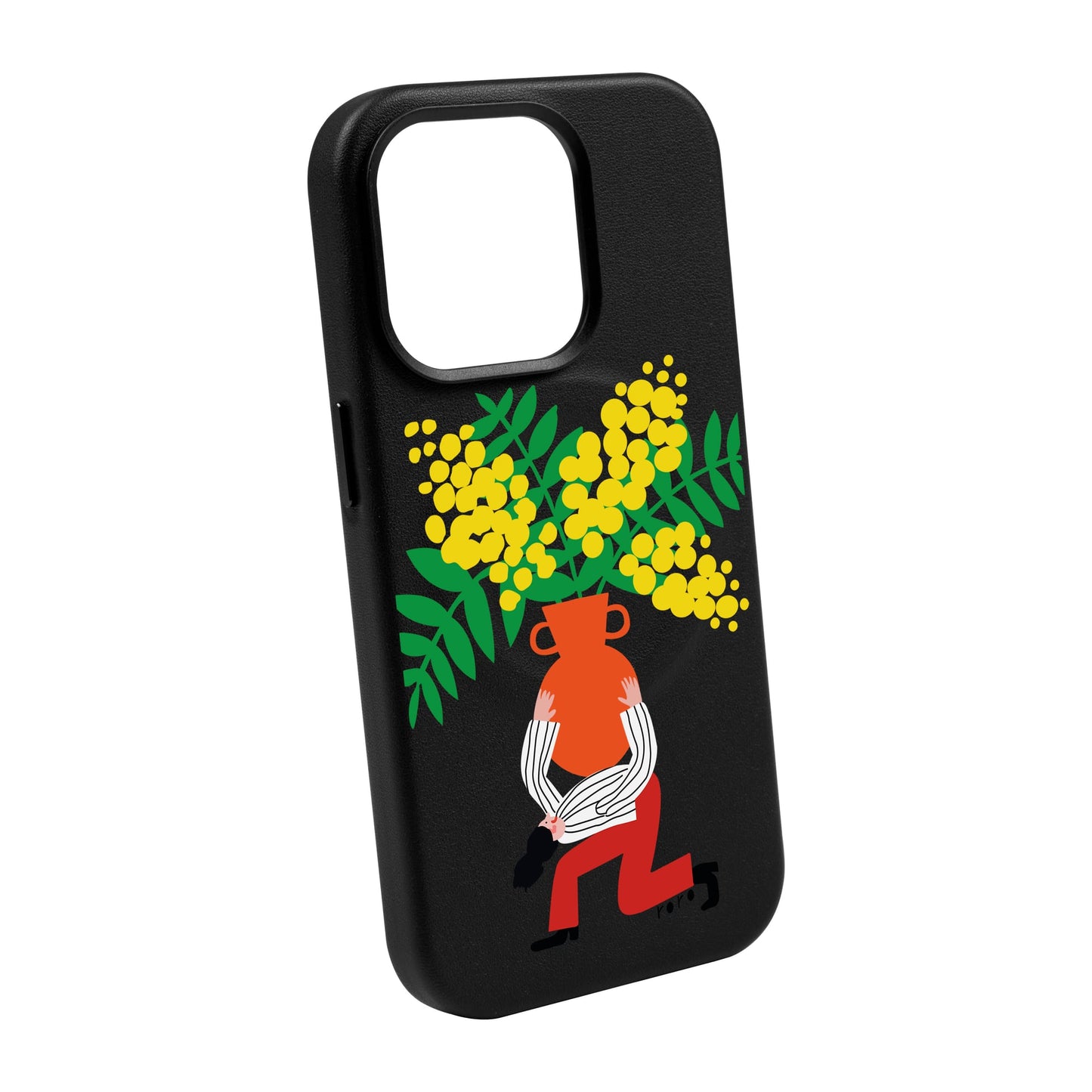 VASE-iPhone 14 Pro Max Leather Kılıf MagSafe Özellikli