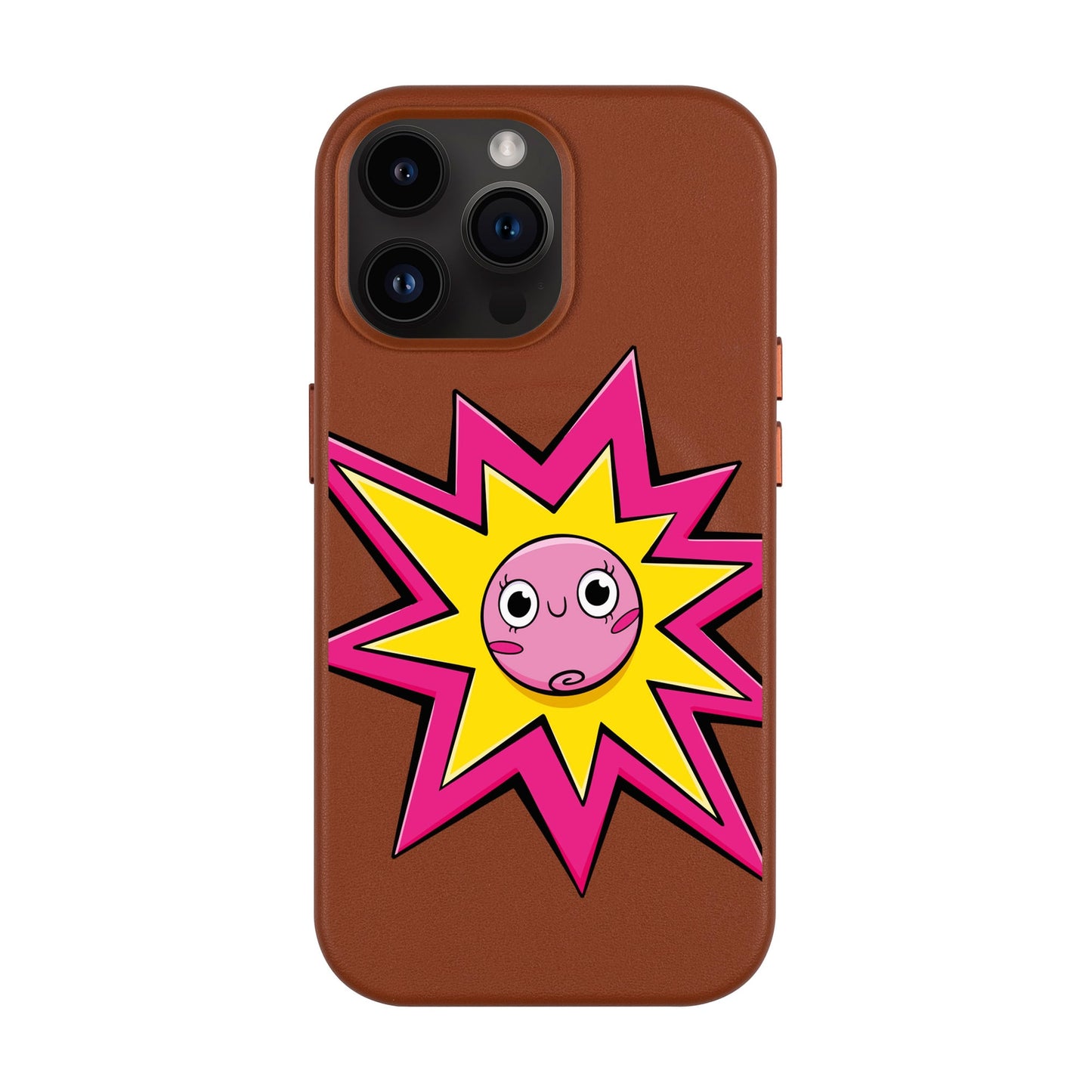 POP PRINCESSES-iPhone 14 Pro Max Leather Kılıf MagSafe Özellikli