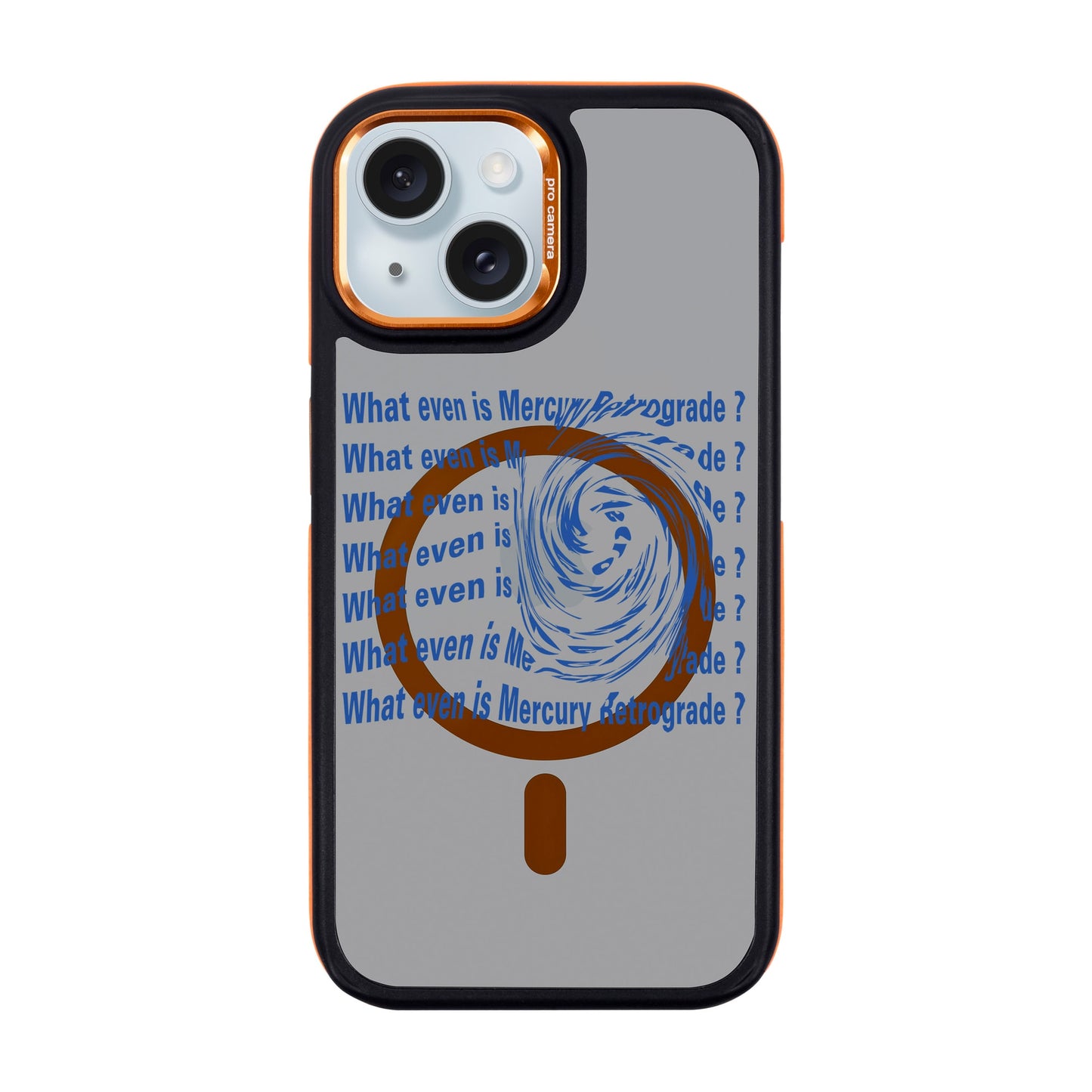 MERCURY-iPhone 15 Dark Kılıf MagSafe Özellikli