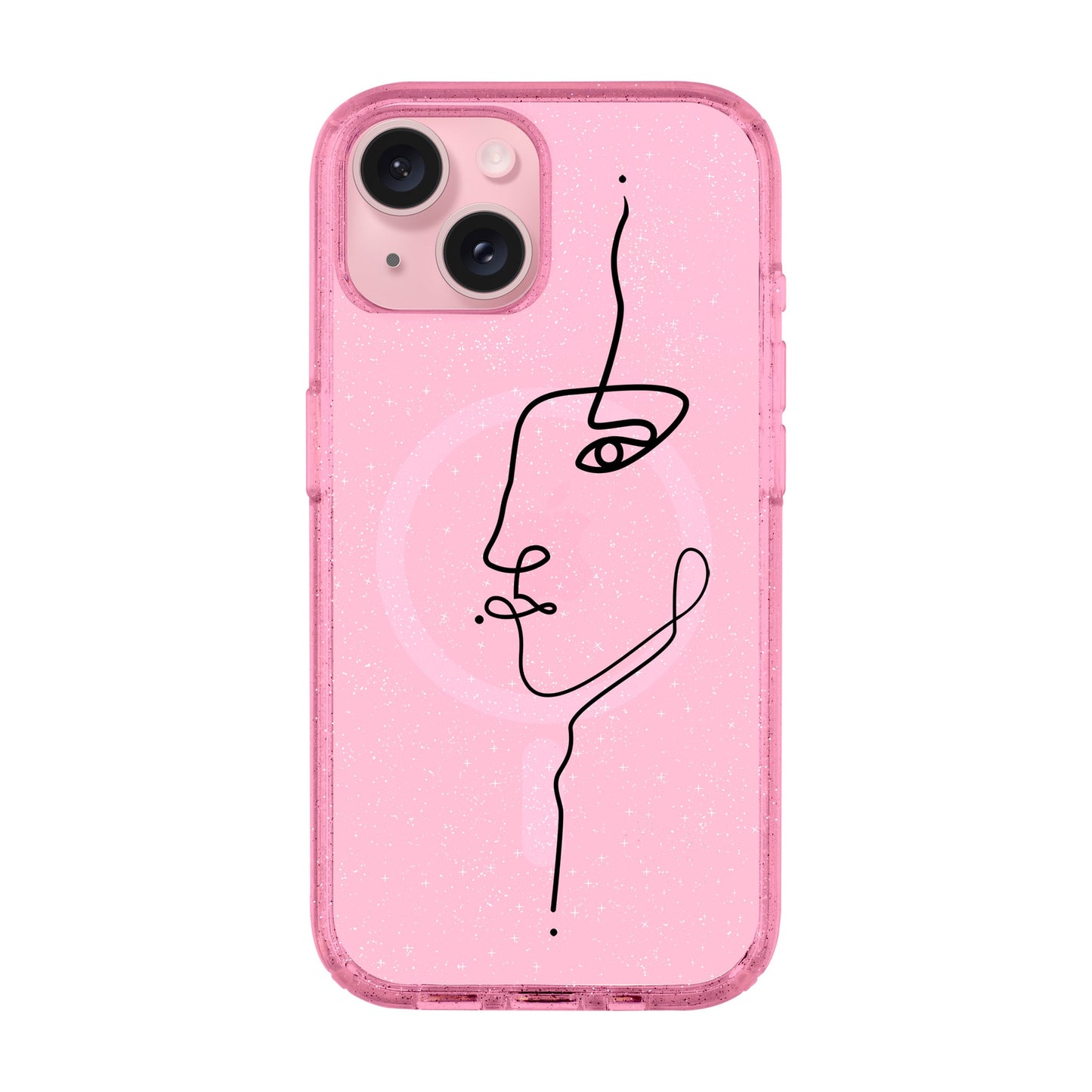 FACE-iPhone 14 Plus Shiny Kılıf MagSafe Özellikli