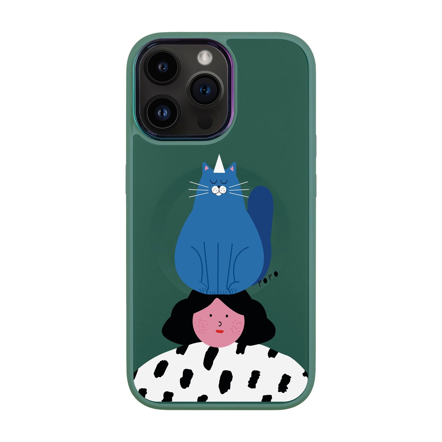 NAUGHTY CAT-iPhone 14 Pro Max Vigor Kılıf MagSafe Özellikli