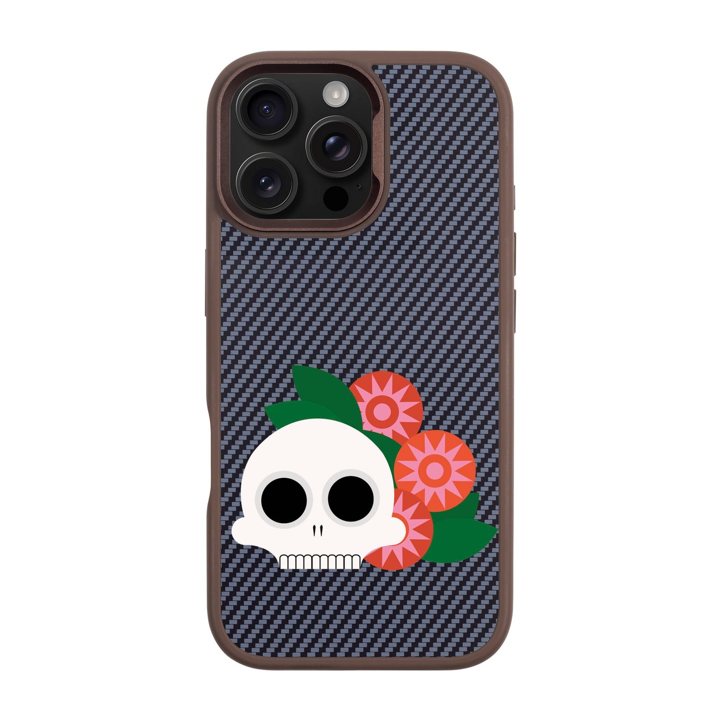 MEMENTO BLOOM-iPhone 16 Pro Max Plaid Kılıf MagSafe Özellikli