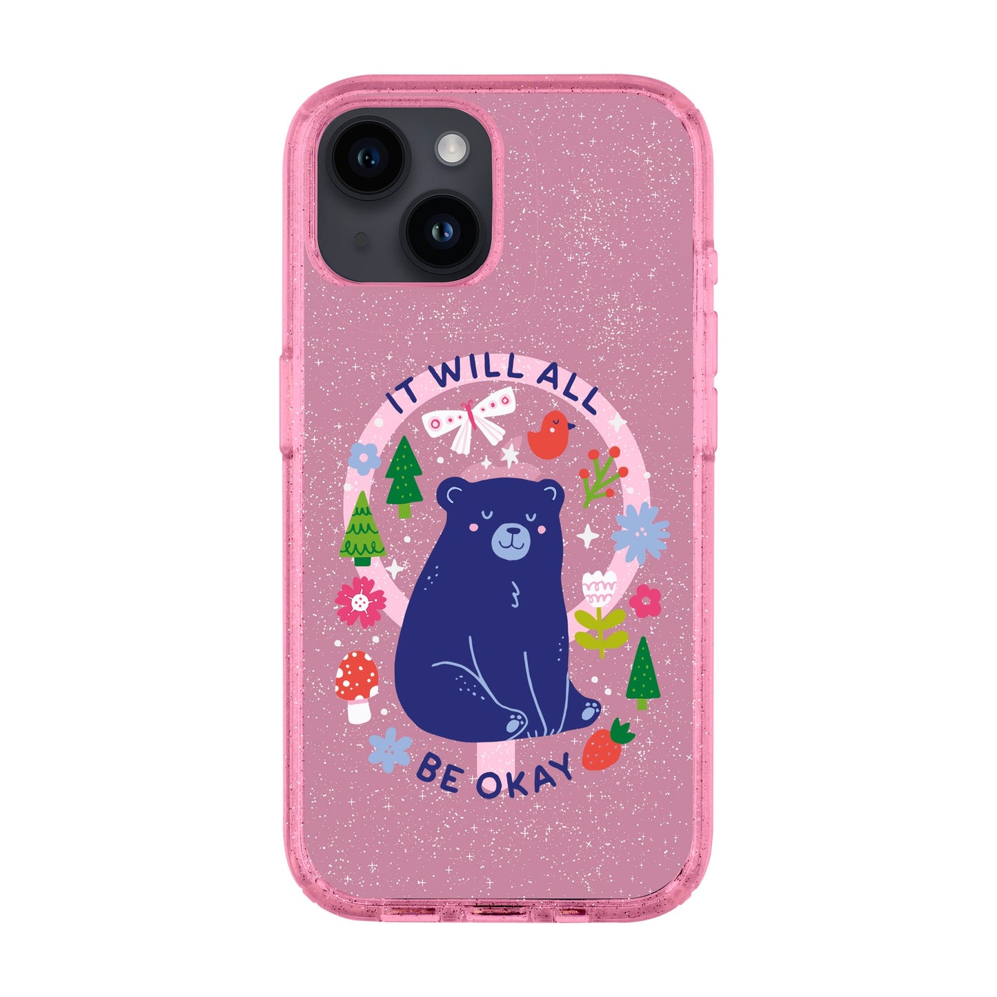 BE OKAY-iPhone 13 Shiny Kılıf MagSafe Özellikli