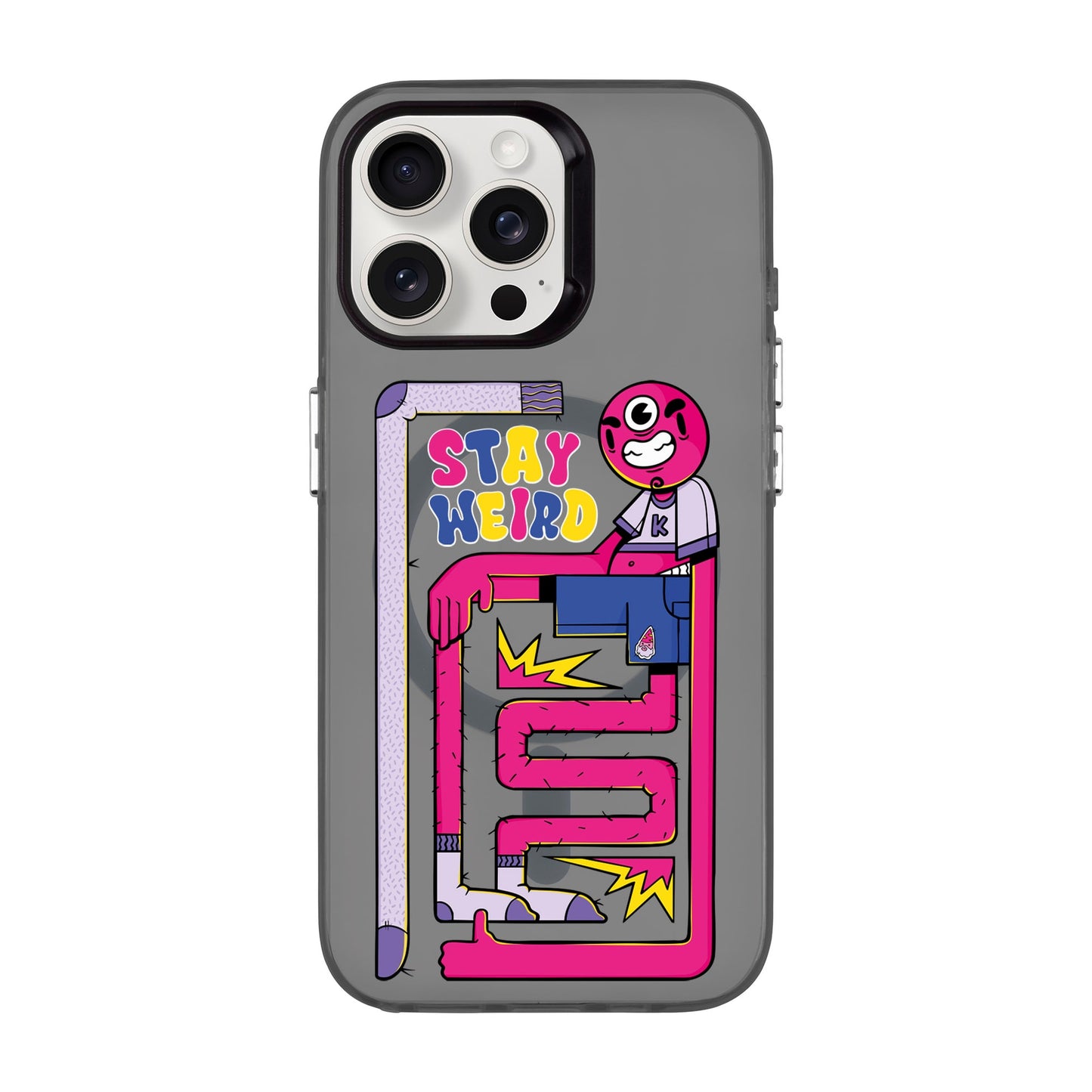 OG TOOTHY-iPhone 15 Pro Max Hold Kılıf MagSafe Özellikli