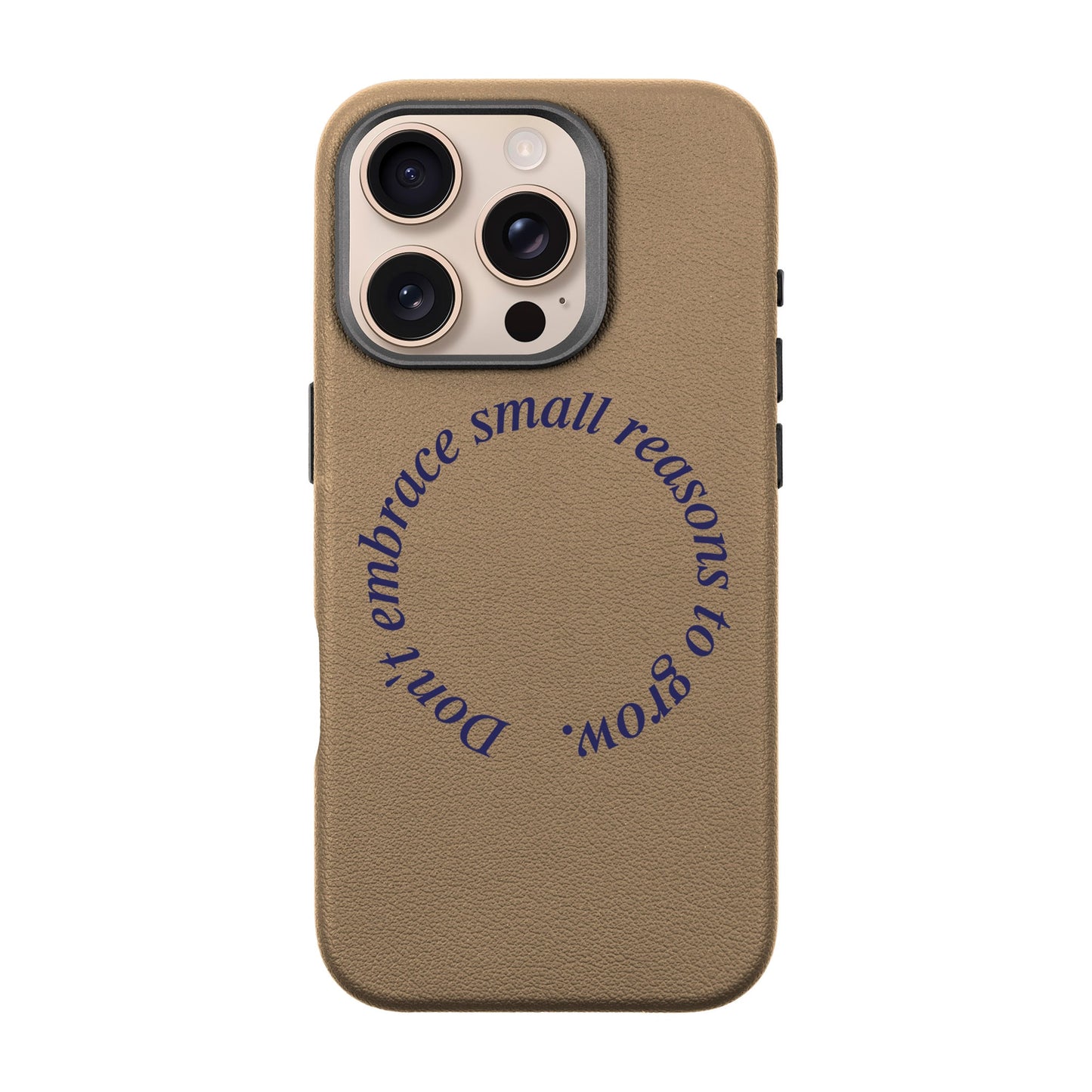 GROW-iPhone 16 Pro Leather Premium Kılıf MagSafe Özellikli
