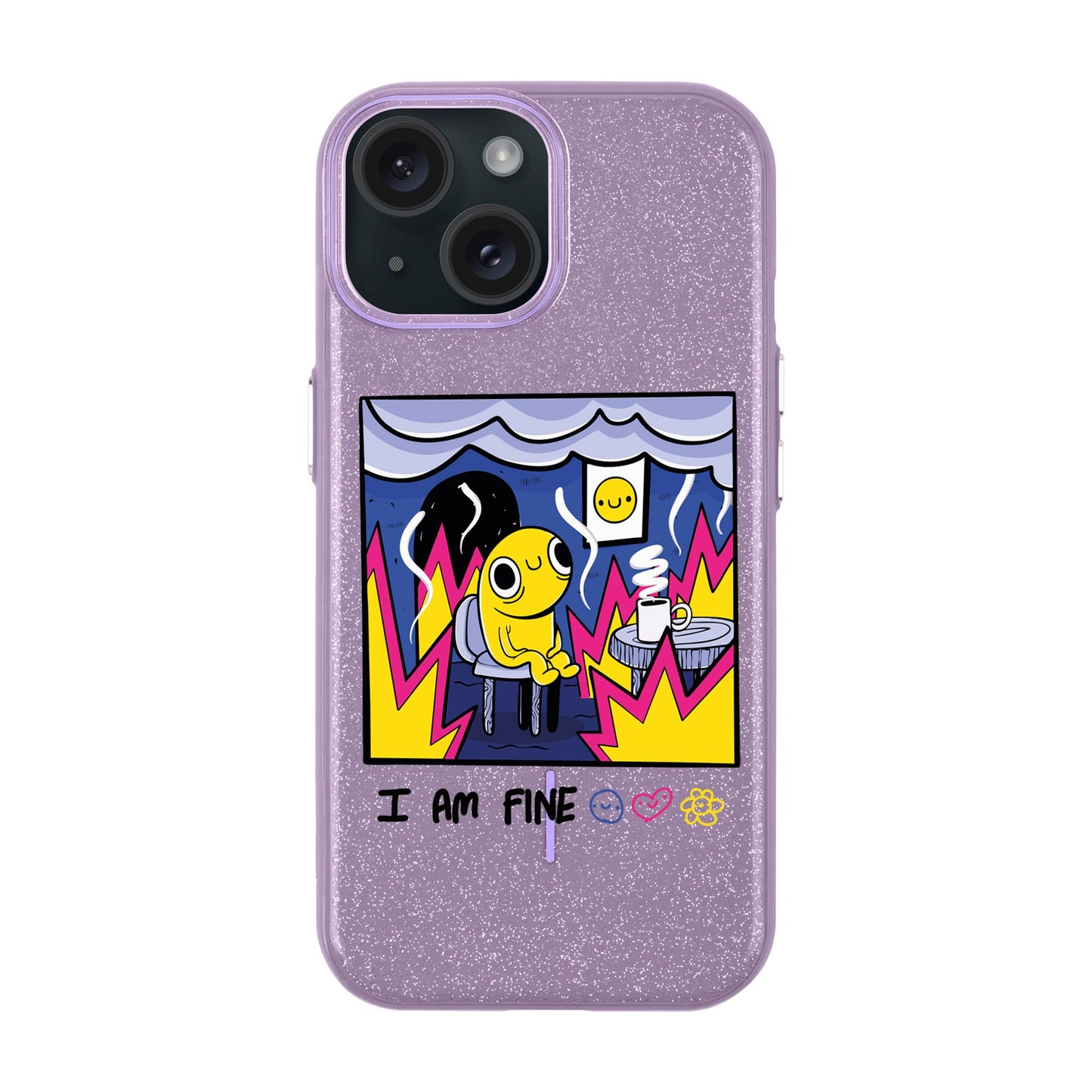 I AM FINE-iPhone 14 Radiant Kılıf MagSafe Özellikli
