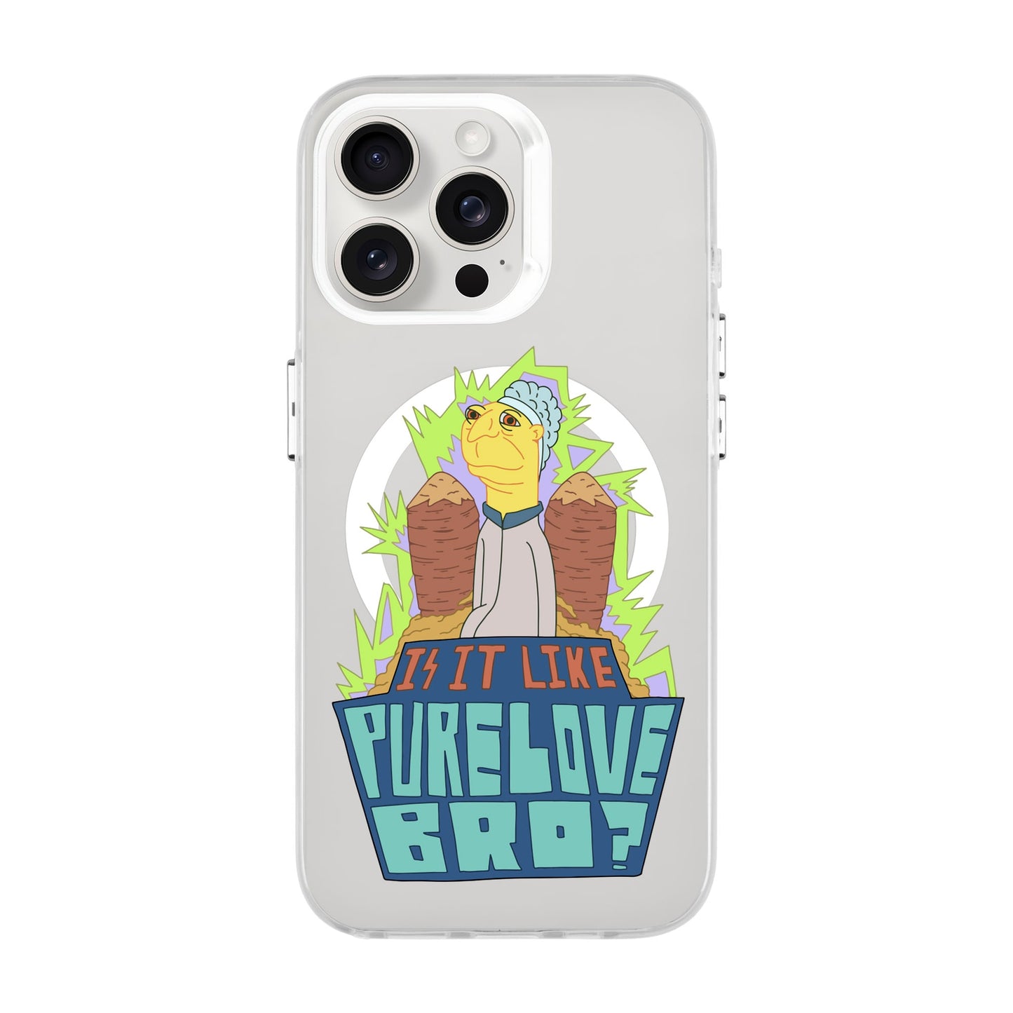 PURE LOVE-iPhone 15 Pro Max Hold Kılıf MagSafe Özellikli
