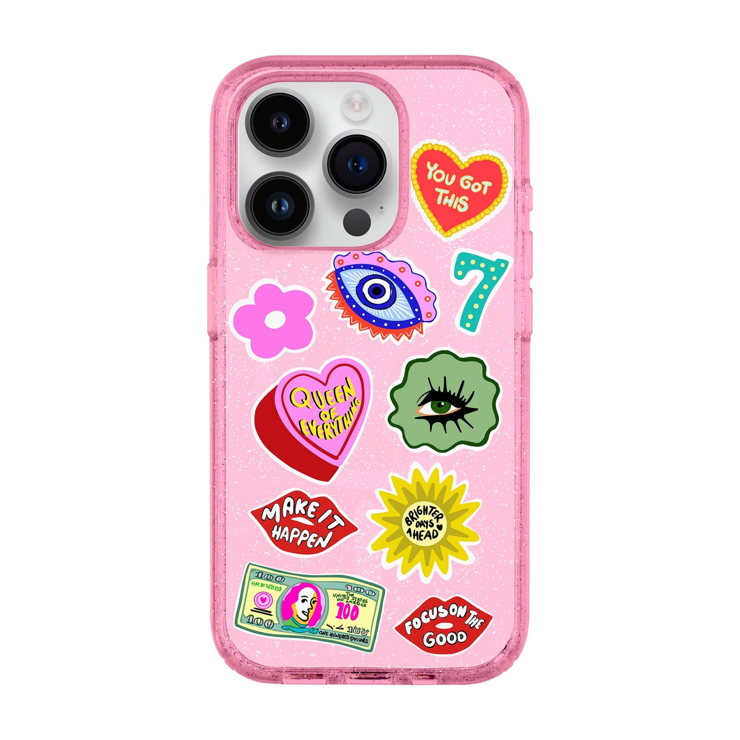 HM STICKERS-iPhone 14 Pro Shiny Kılıf MagSafe Özellikli