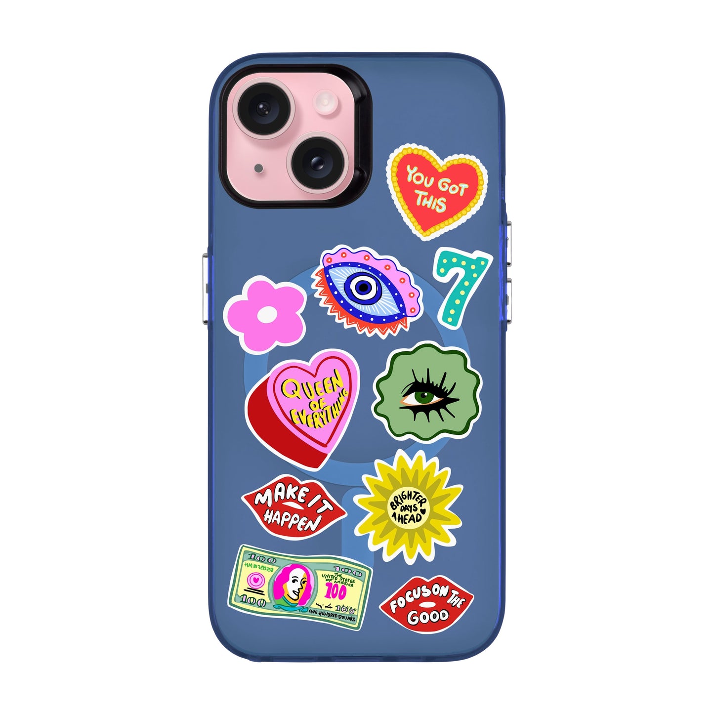 HM STICKERS-iPhone 15 Hold Kılıf MagSafe Özellikli