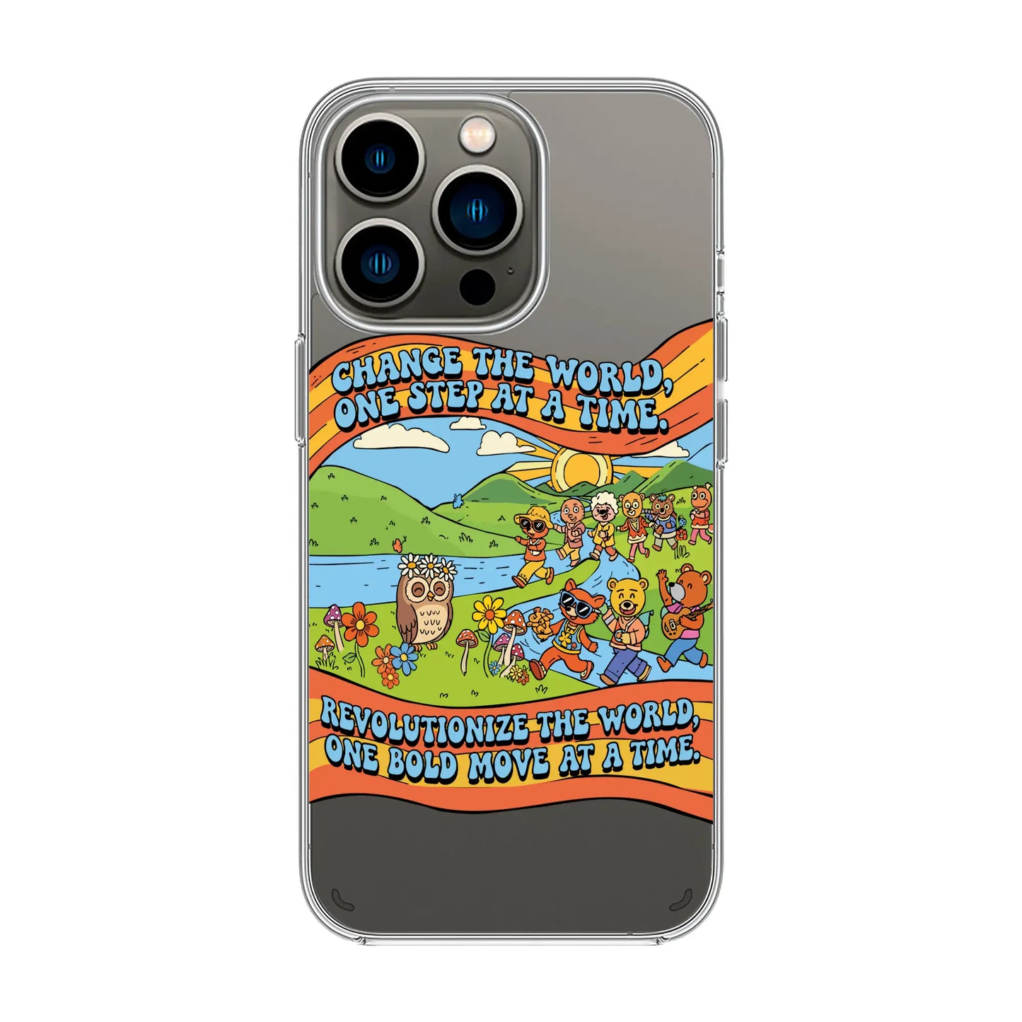 CHANGE THE WORLD-iPhone 7 Plus / 8 Plus Solid Kılıf MagSafe Özellikli