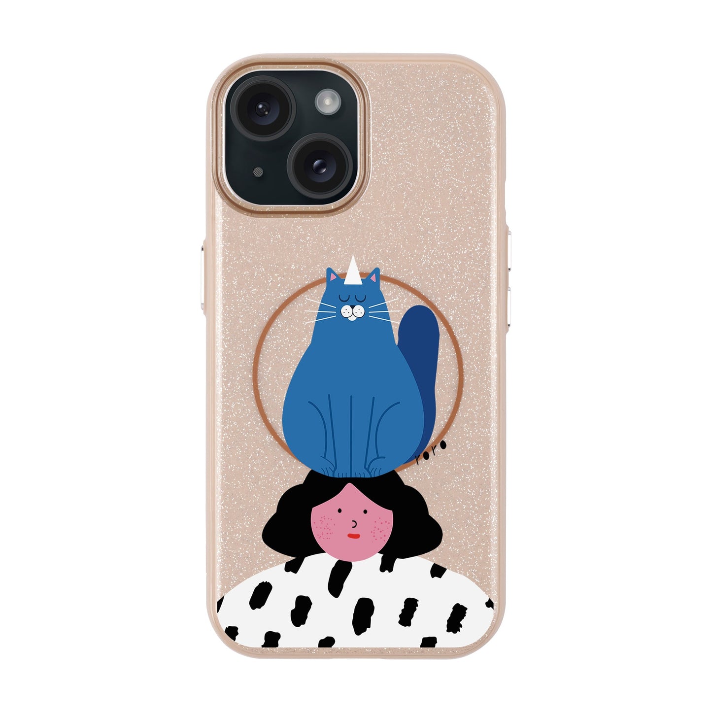 NAUGHTY CAT-iPhone 14 Plus Radiant Kılıf MagSafe Özellikli