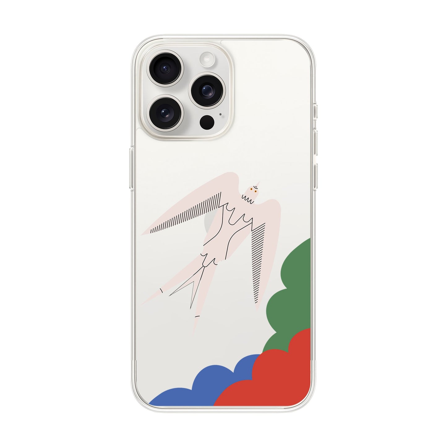 L’OISEAU LIBRE-iPhone 15 Pro Max Solid Kılıf