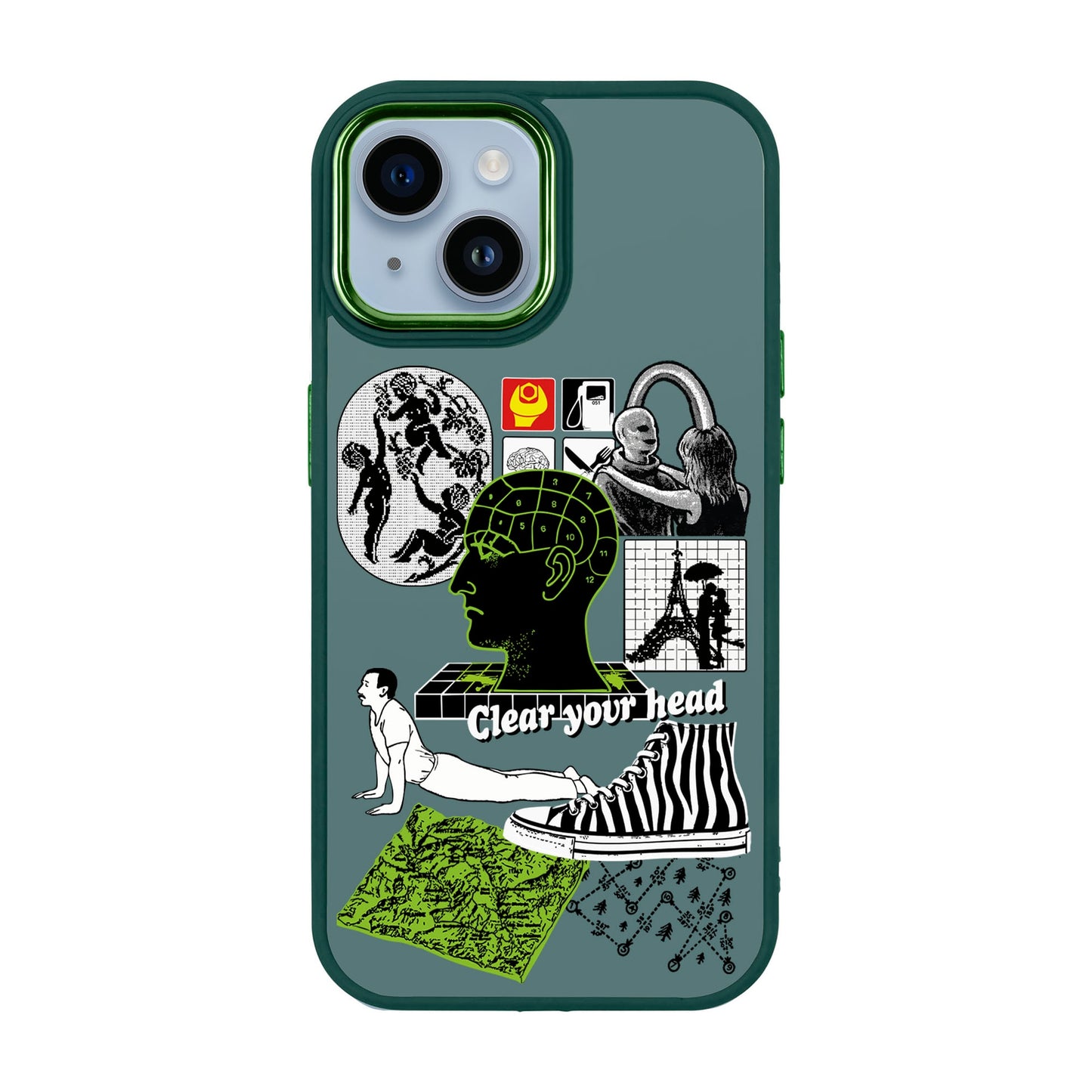 CLEAR YOUR HEAD-iPhone 13 Proof Kılıf