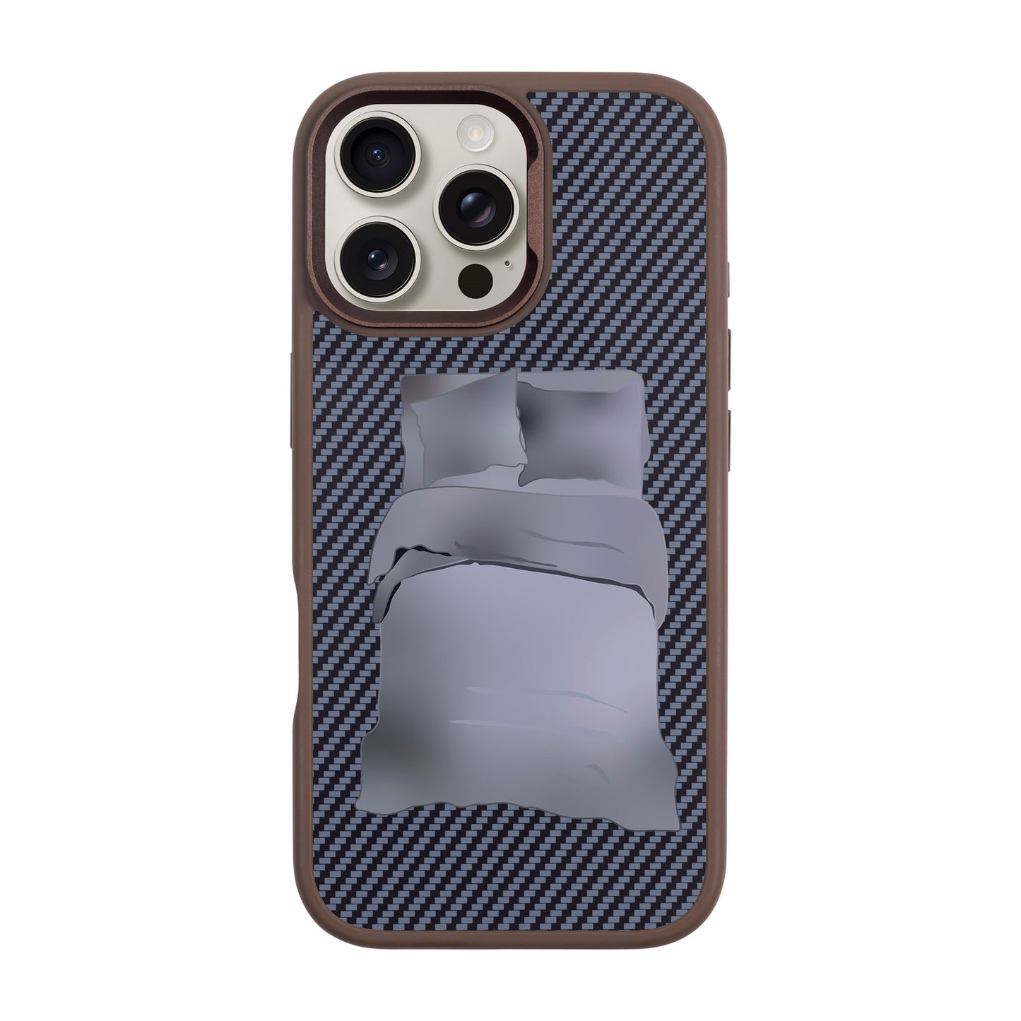 MATTRESS-iPhone 16 Pro Max Plaid Kılıf MagSafe Özellikli
