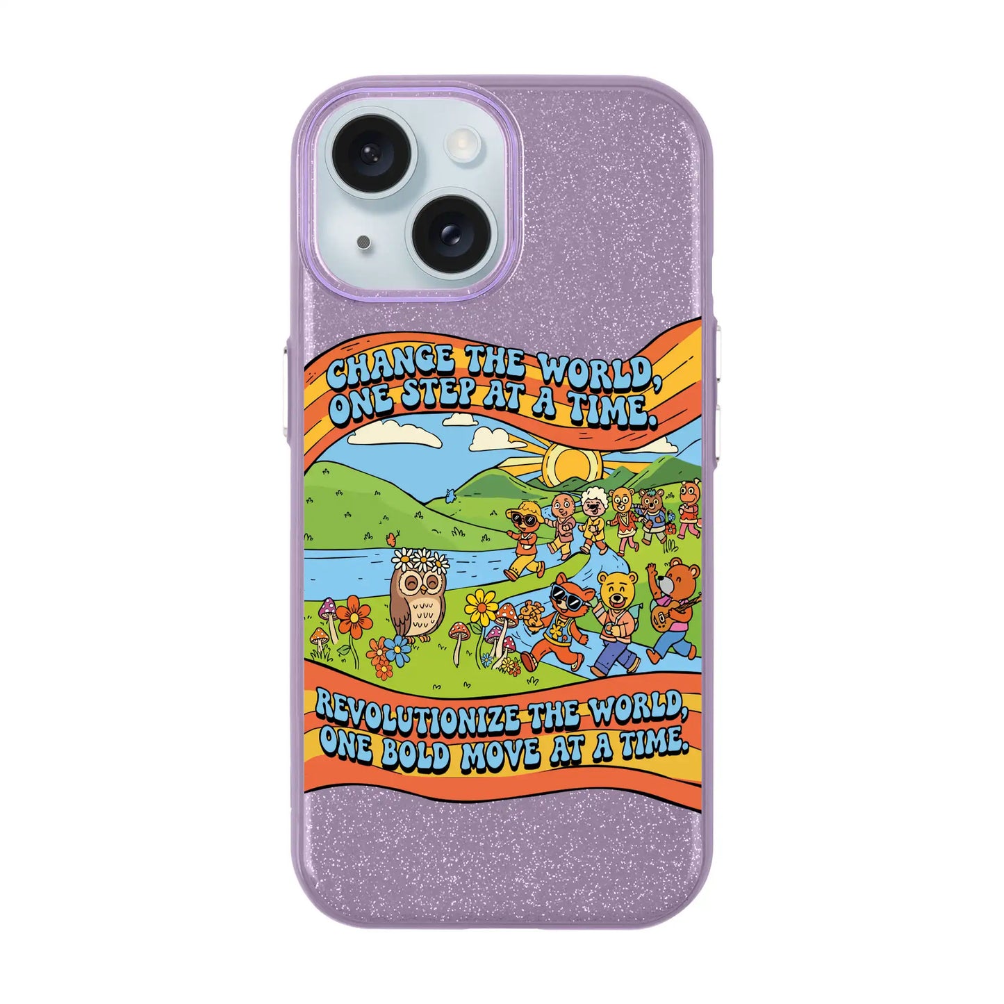 CHANGE THE WORLD-iPhone 15 Radiant Kılıf MagSafe Özellikli
