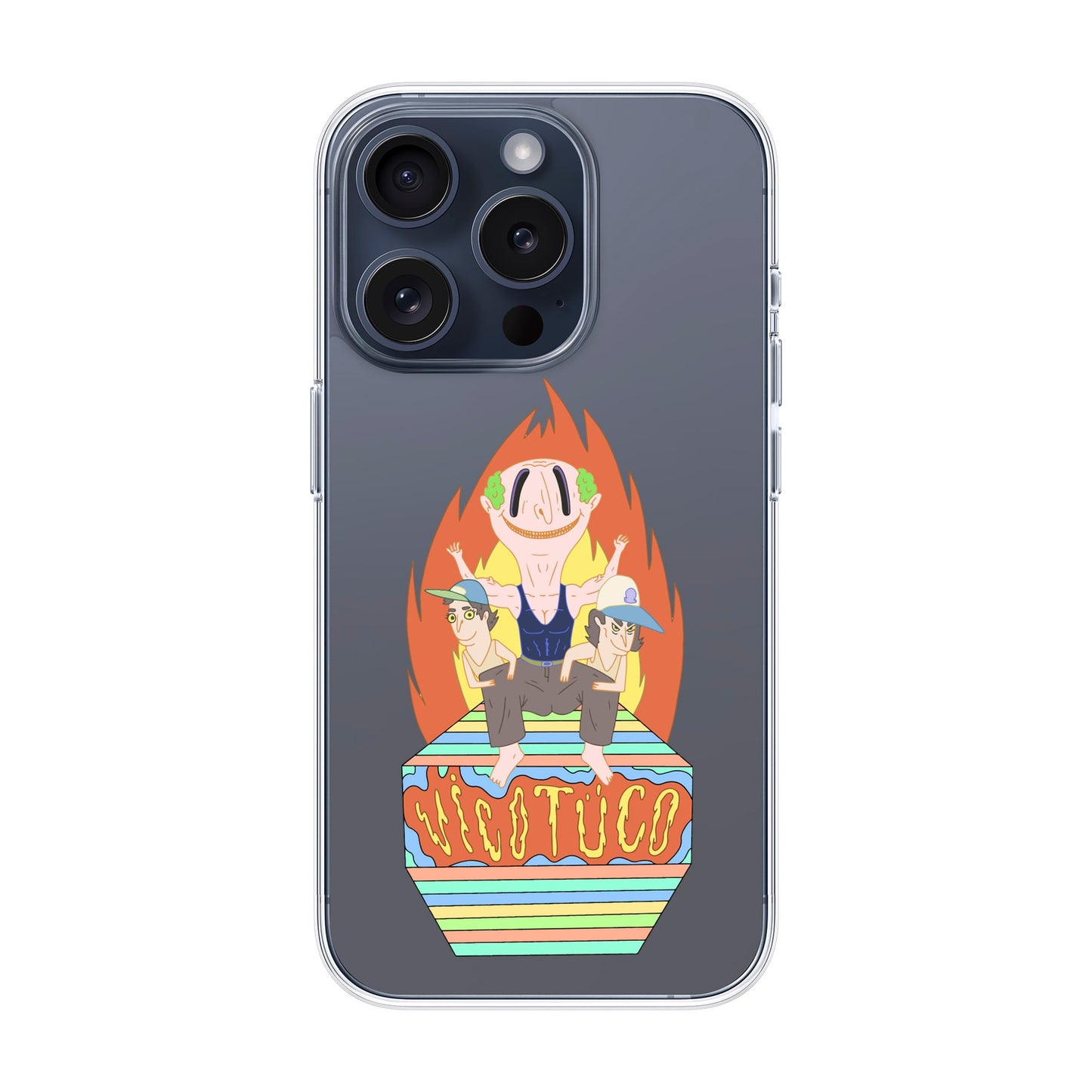 VİCOTÜCO ADAM-iPhone 15 Pro Solid Kılıf
