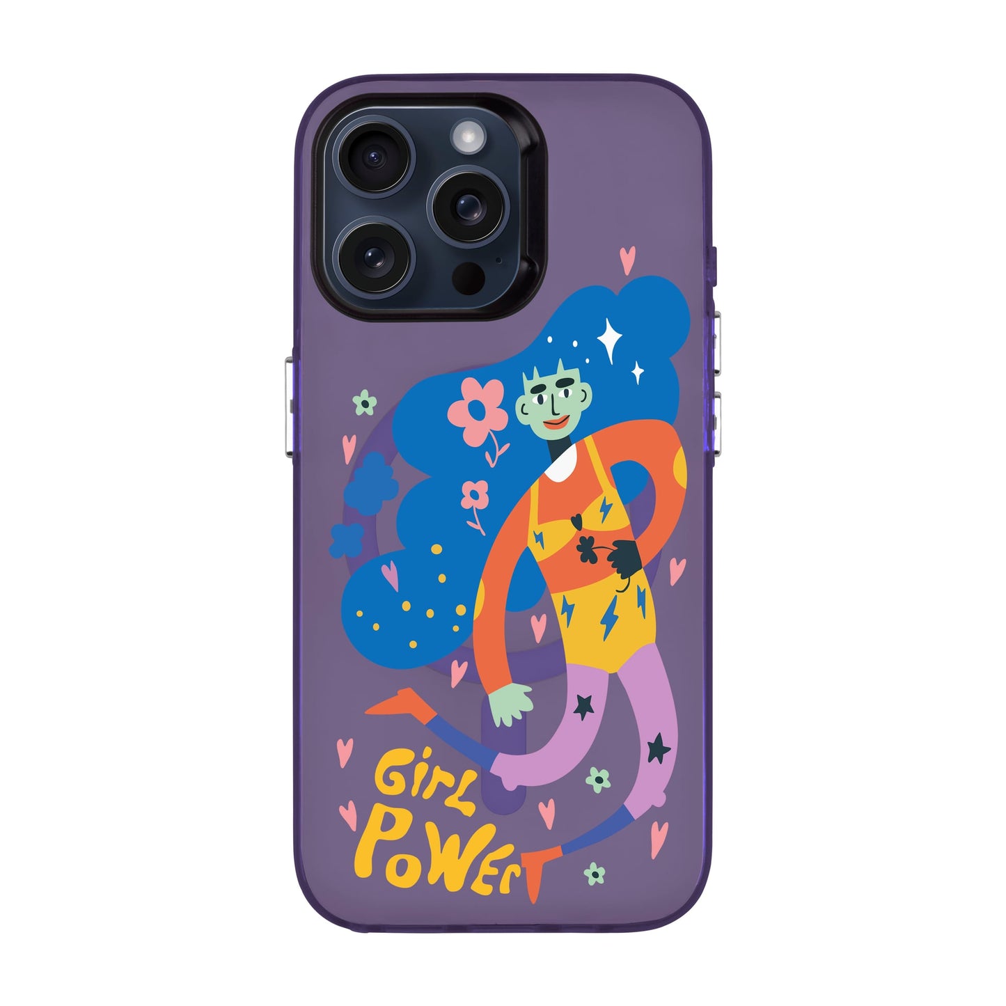 GIRL POWER-iPhone 15 Pro Max Hold Kılıf MagSafe Özellikli