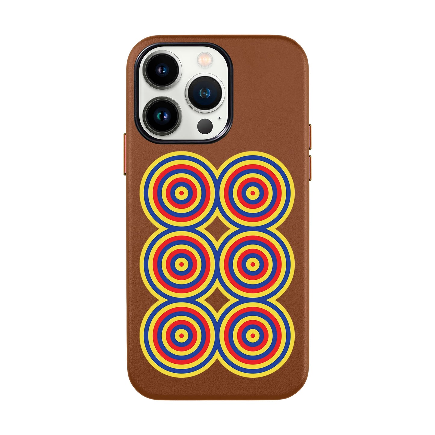 LOLLIPOPS-iPhone 14 Leather Kılıf