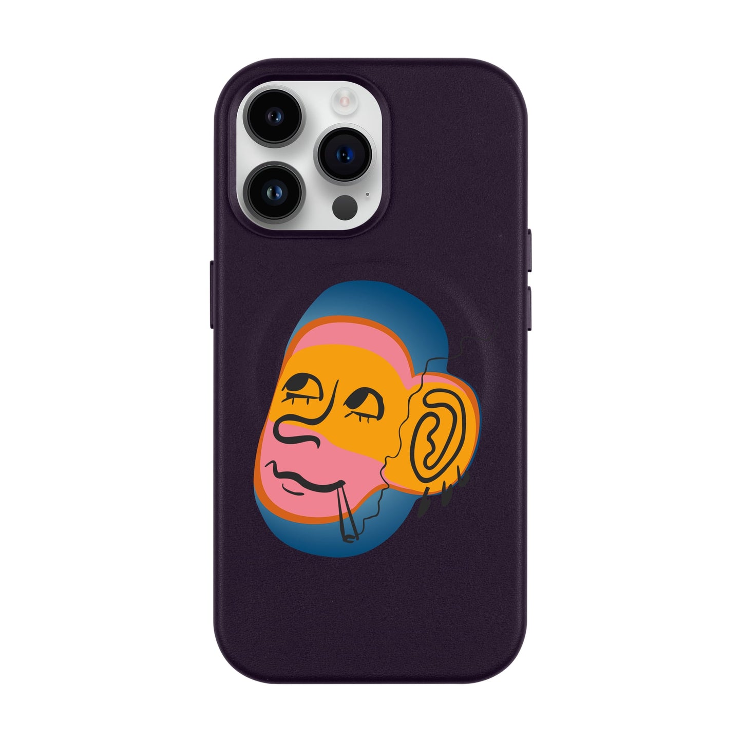 CLIMBING-iPhone 14 Pro Max Leather Kılıf MagSafe Özellikli