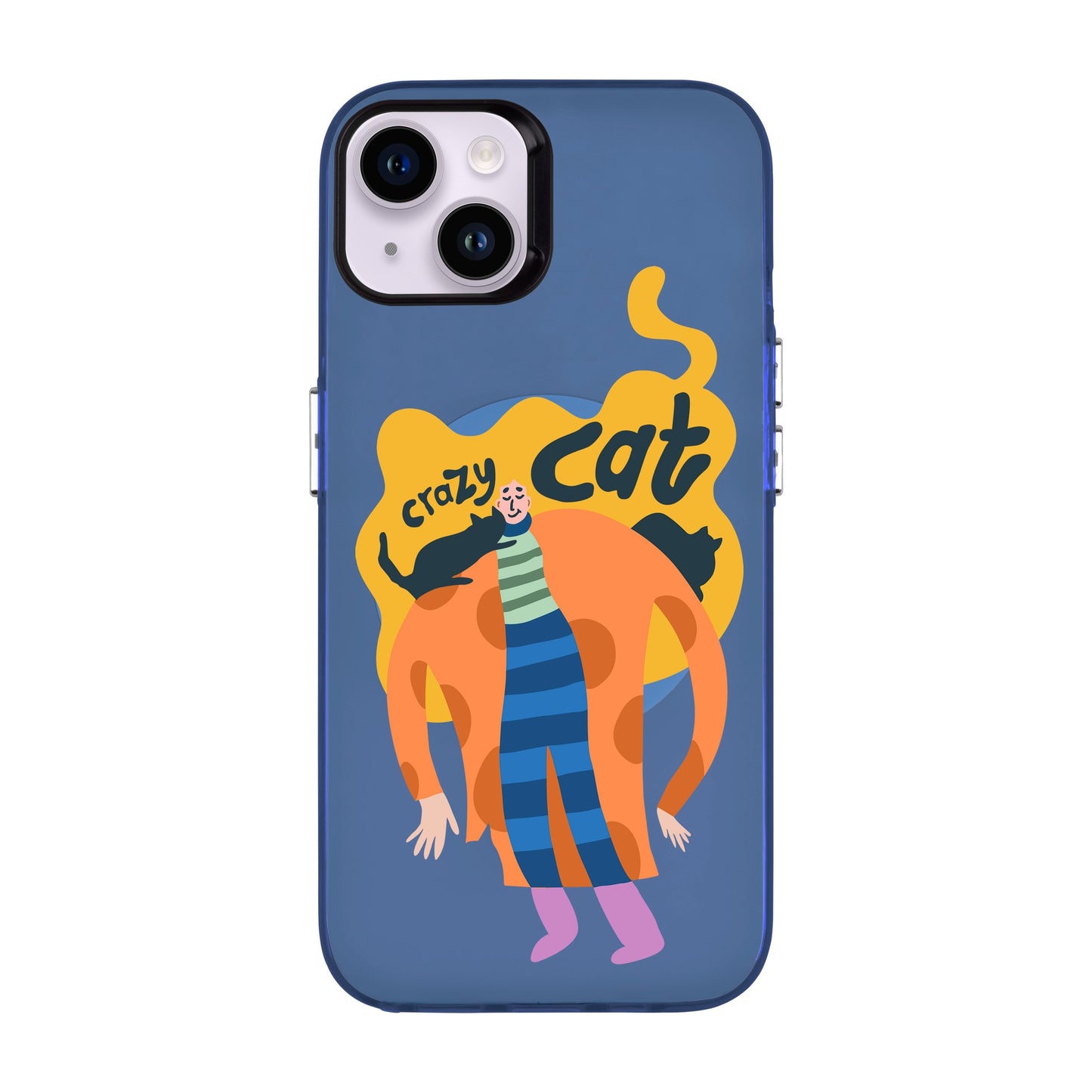 CRAZY CAT-iPhone 14 Plus Hold Kılıf MagSafe Özellikli