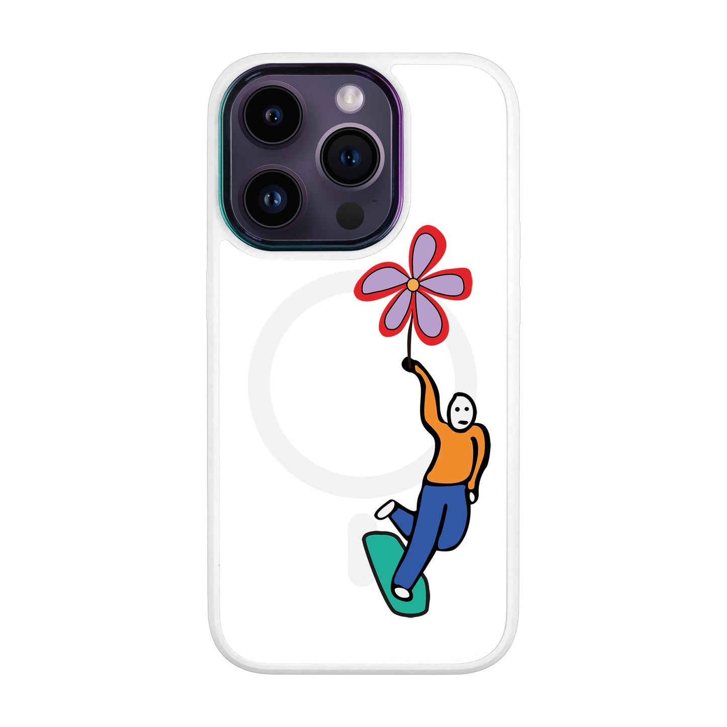 SKATEBOARDER-iPhone 13 Pro Vigor Kılıf MagSafe Özellikli