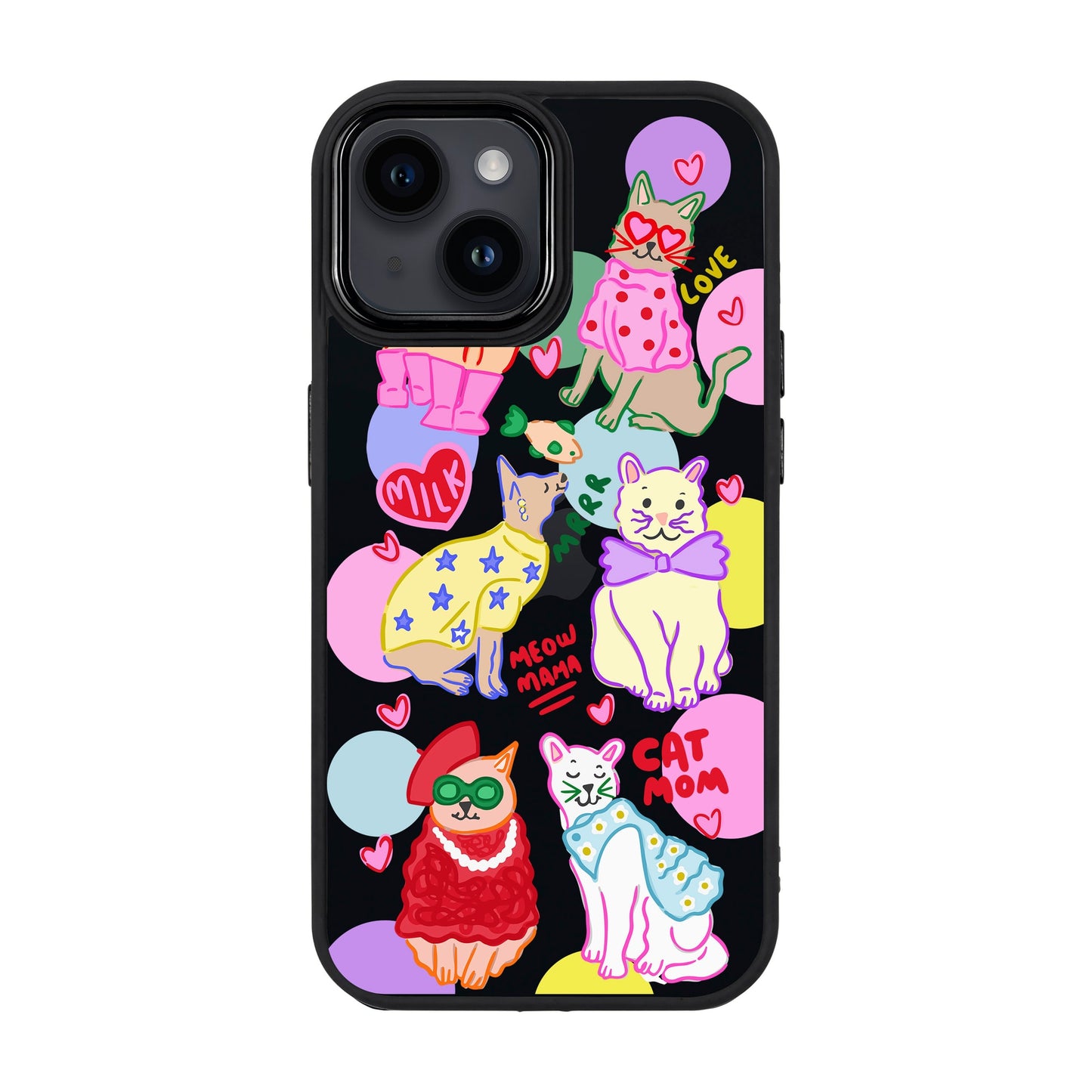CAT MOM-iPhone 14 Plus Proof Kılıf