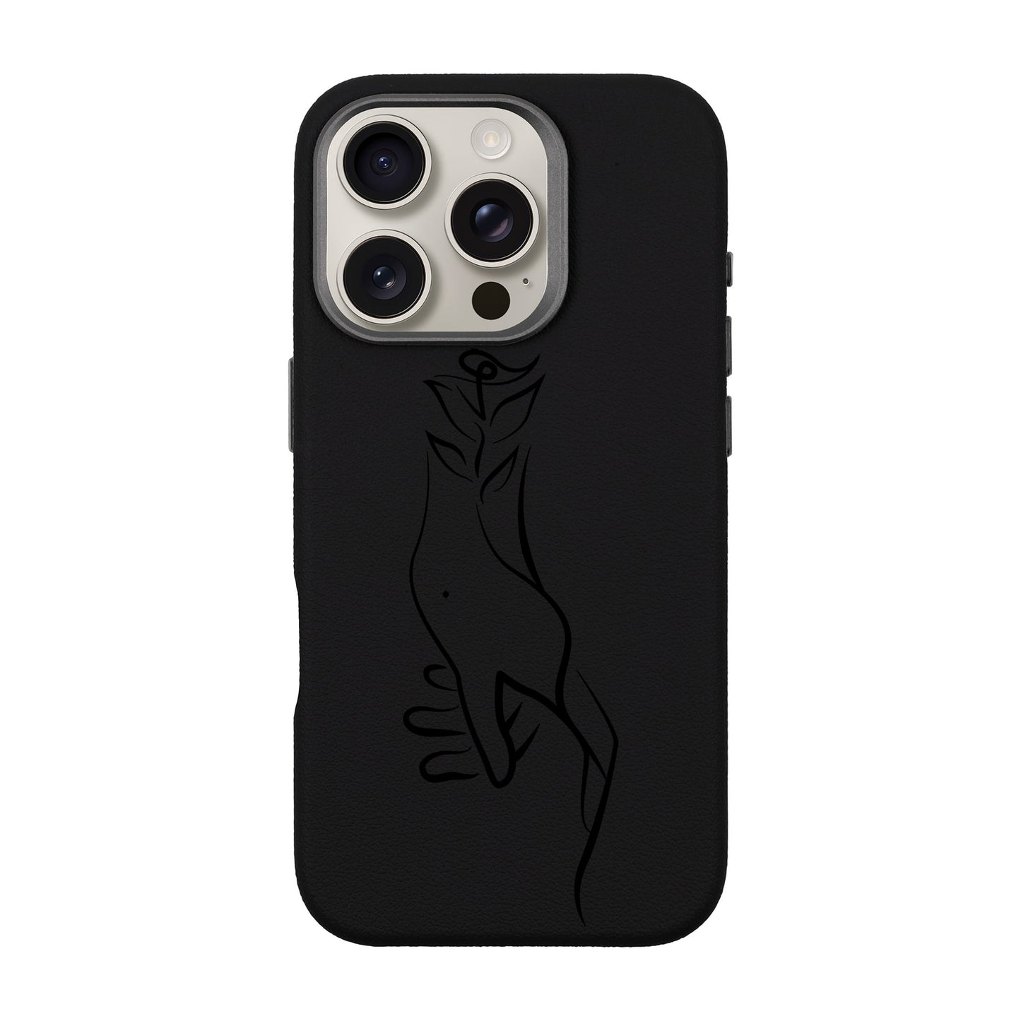 TOUCH-iPhone 16 Pro Leather Premium Kılıf MagSafe Özellikli