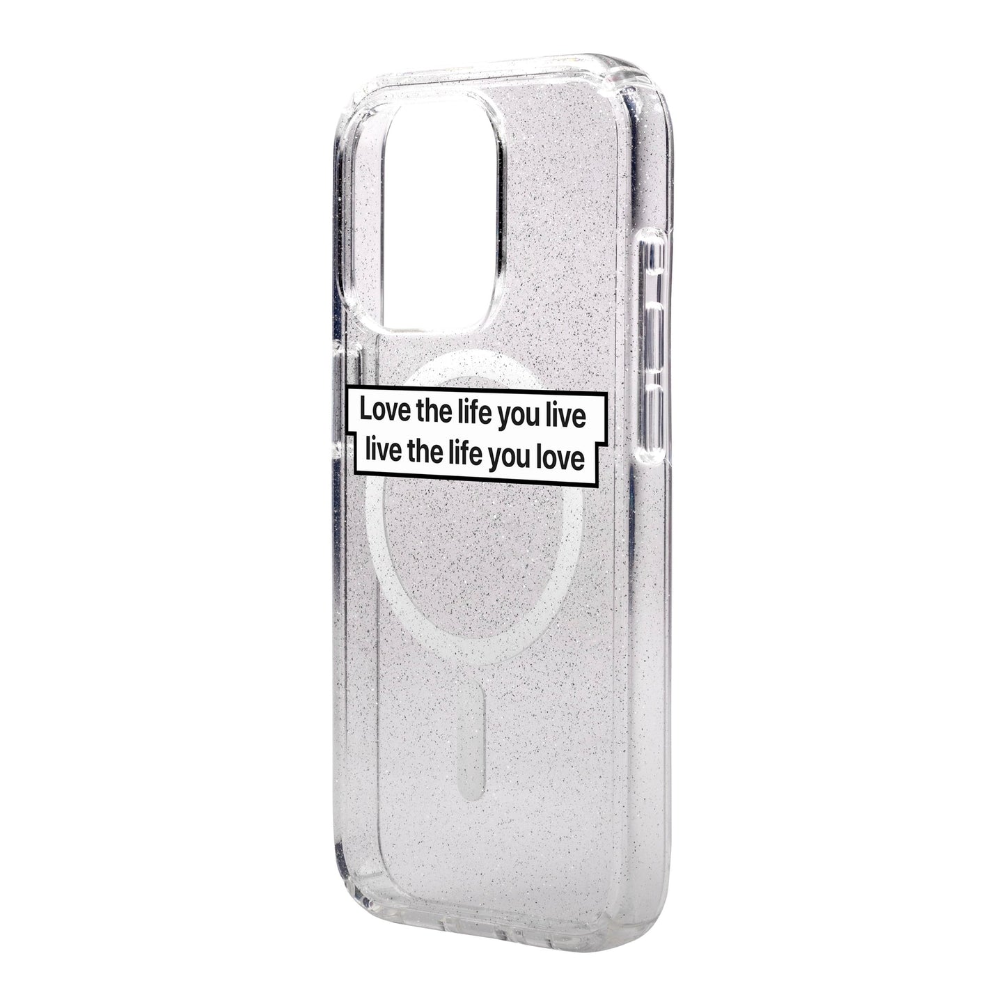 LOVE THE LIFE-iPhone 15 Pro Max Shiny Kılıf MagSafe Özellikli