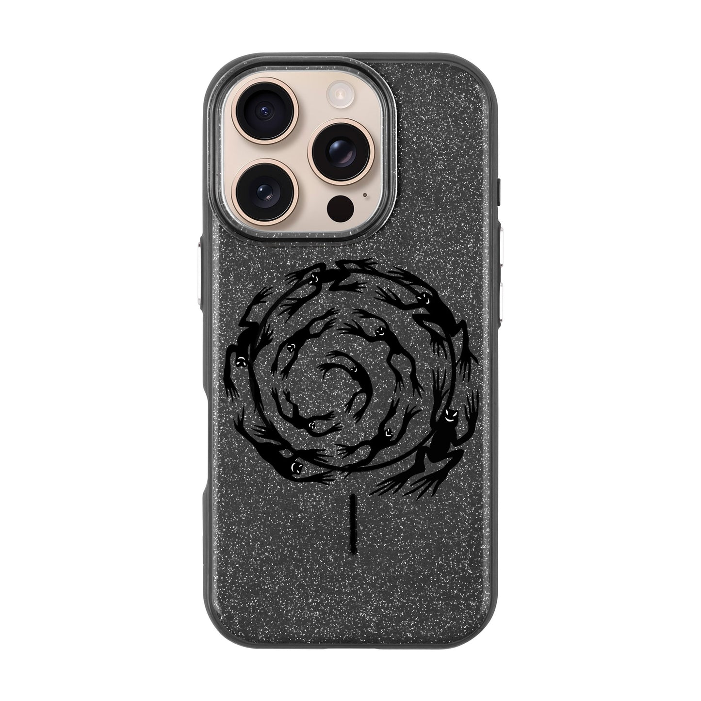 SWIRLING FROGS-iPhone 16 Pro Radiant Kılıf MagSafe Özellikli